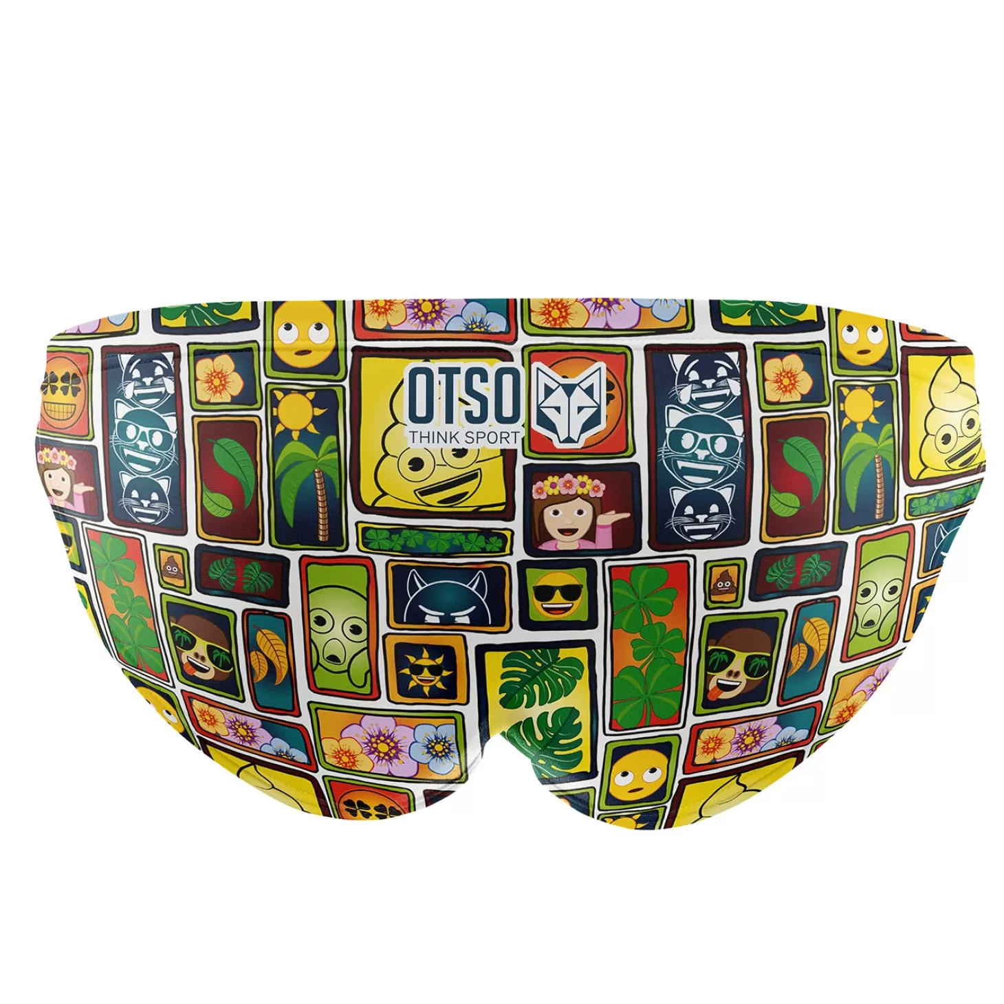 Online Bañador slip hombre - Emoji Portrait Hombre Bañadores Slip Hombre