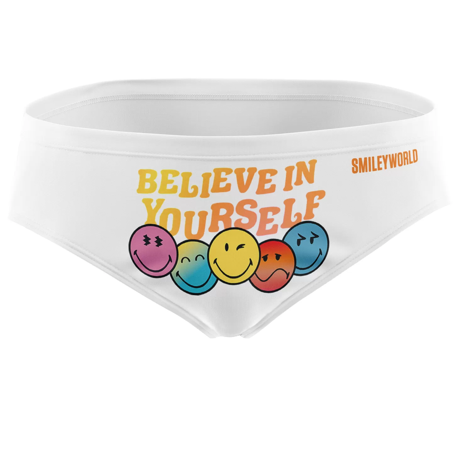 Flash Sale Bañador slip hombre - Smiley World Believe Hombre Bañadores Slip Hombre