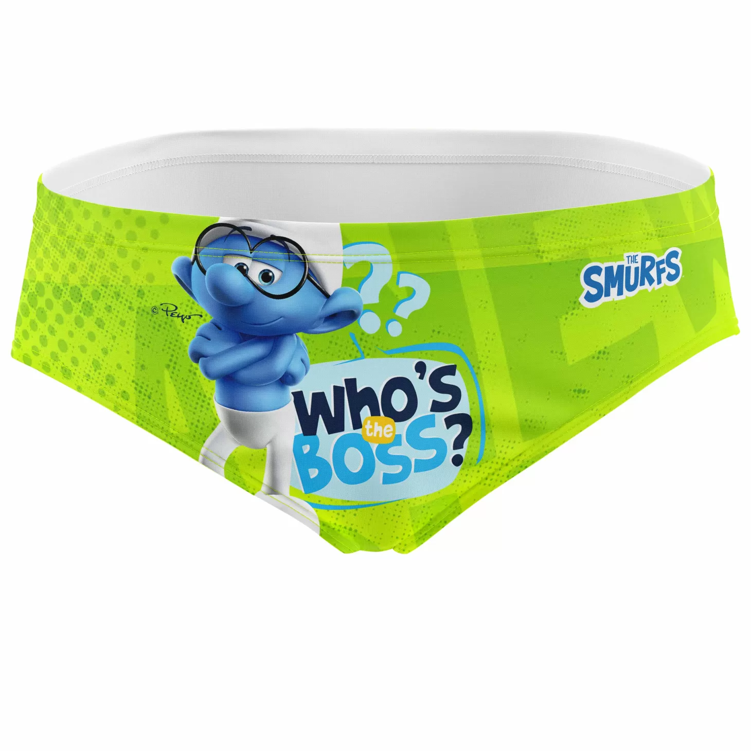 Clearance Bañador slip hombre - Smurf Boss Hombre Bañadores Slip Hombre