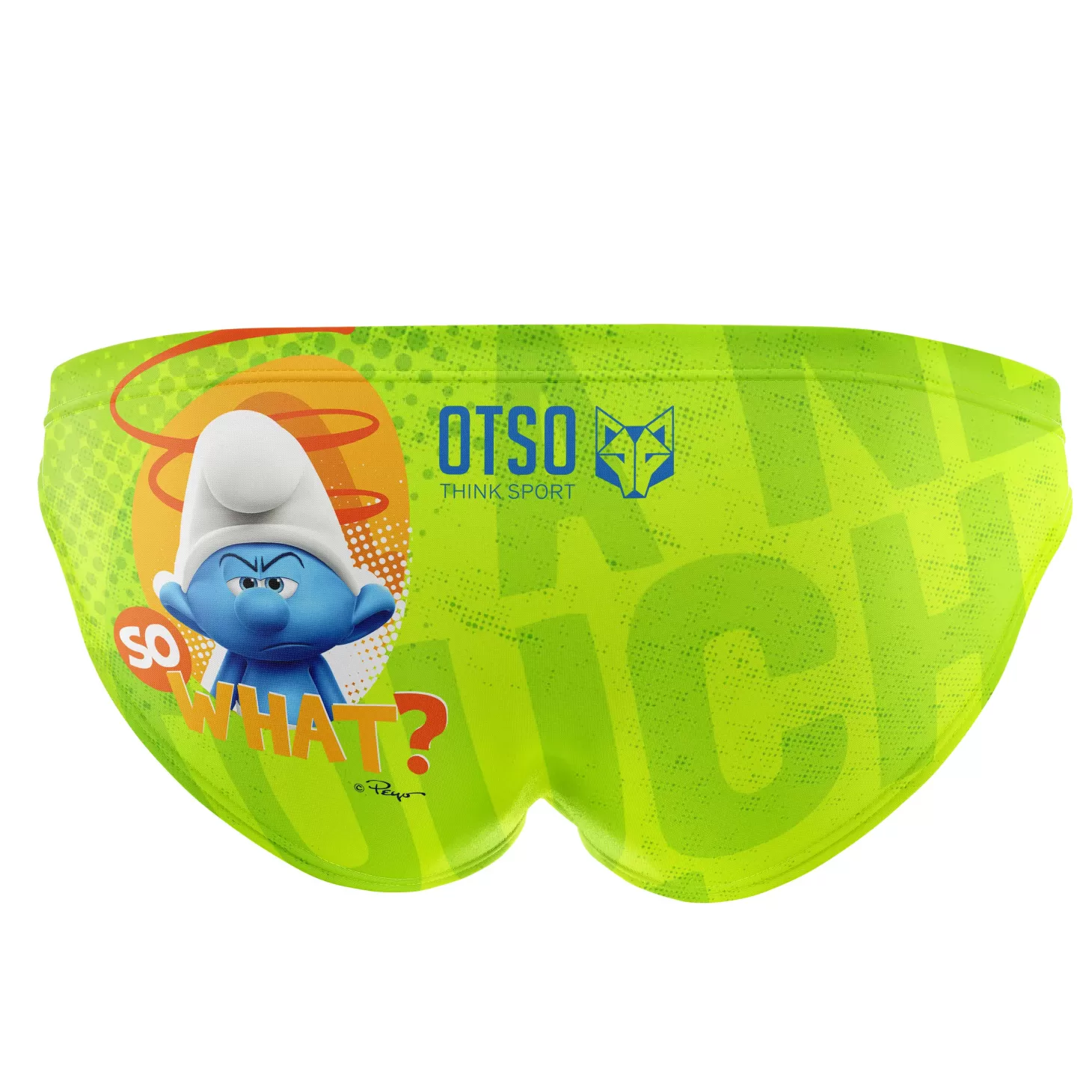 Clearance Bañador slip hombre - Smurf Boss Hombre Bañadores Slip Hombre