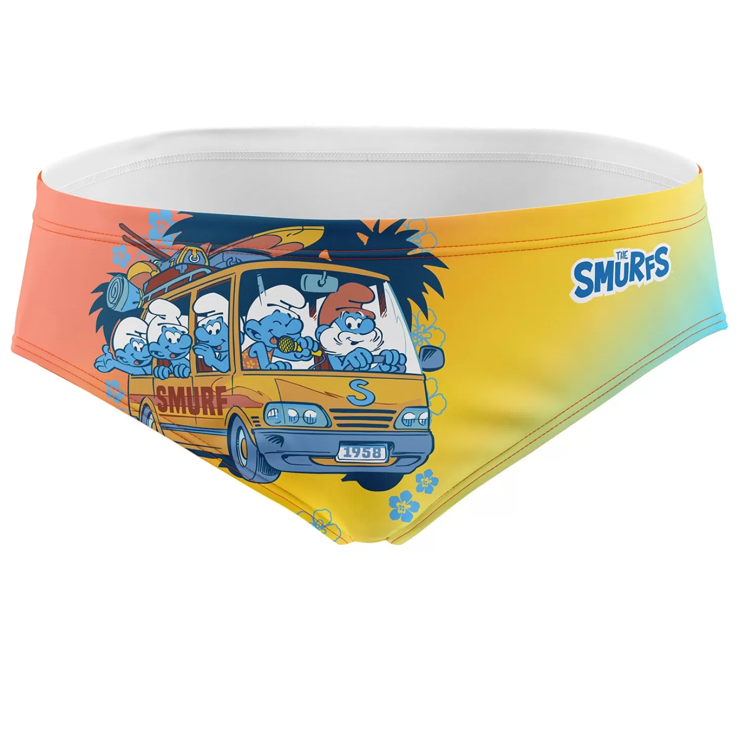 Shop Bañador slip hombre - Smurf Smurfing Hombre Bañadores Slip Hombre