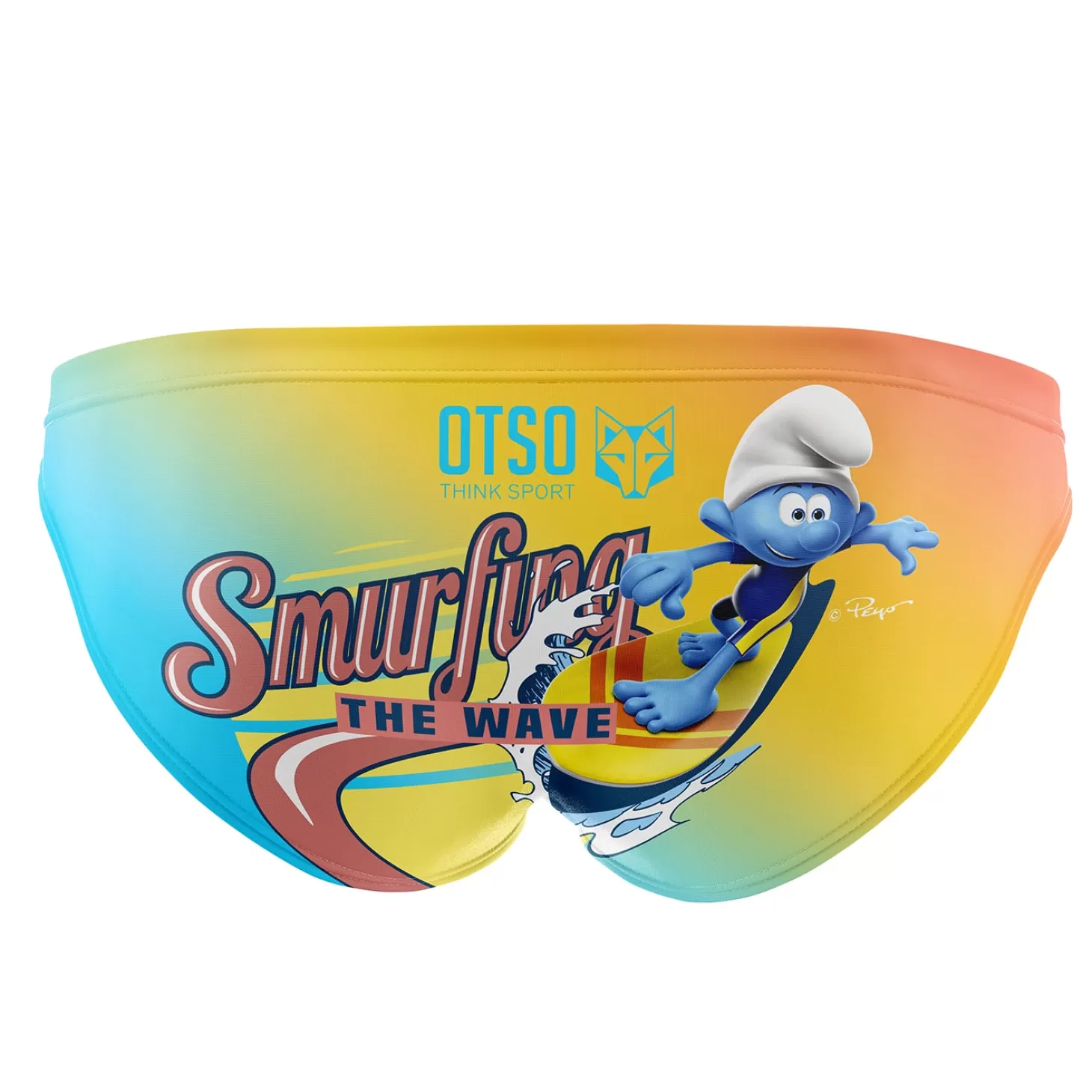 Shop Bañador slip hombre - Smurf Smurfing Hombre Bañadores Slip Hombre