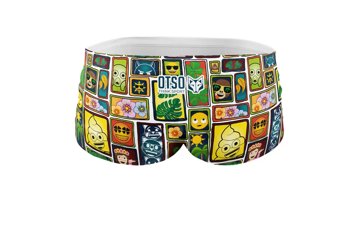 Fashion Bañador trunk hombre - Emoji Portrait Hombre Bañadores Trunk Hombre