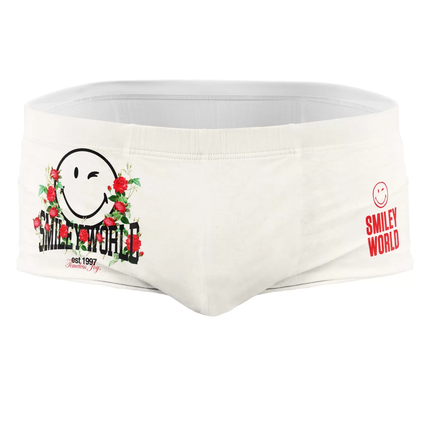 Shop Bañador trunk hombre - Smiley World Vintage Hombre Bañadores Trunk Hombre