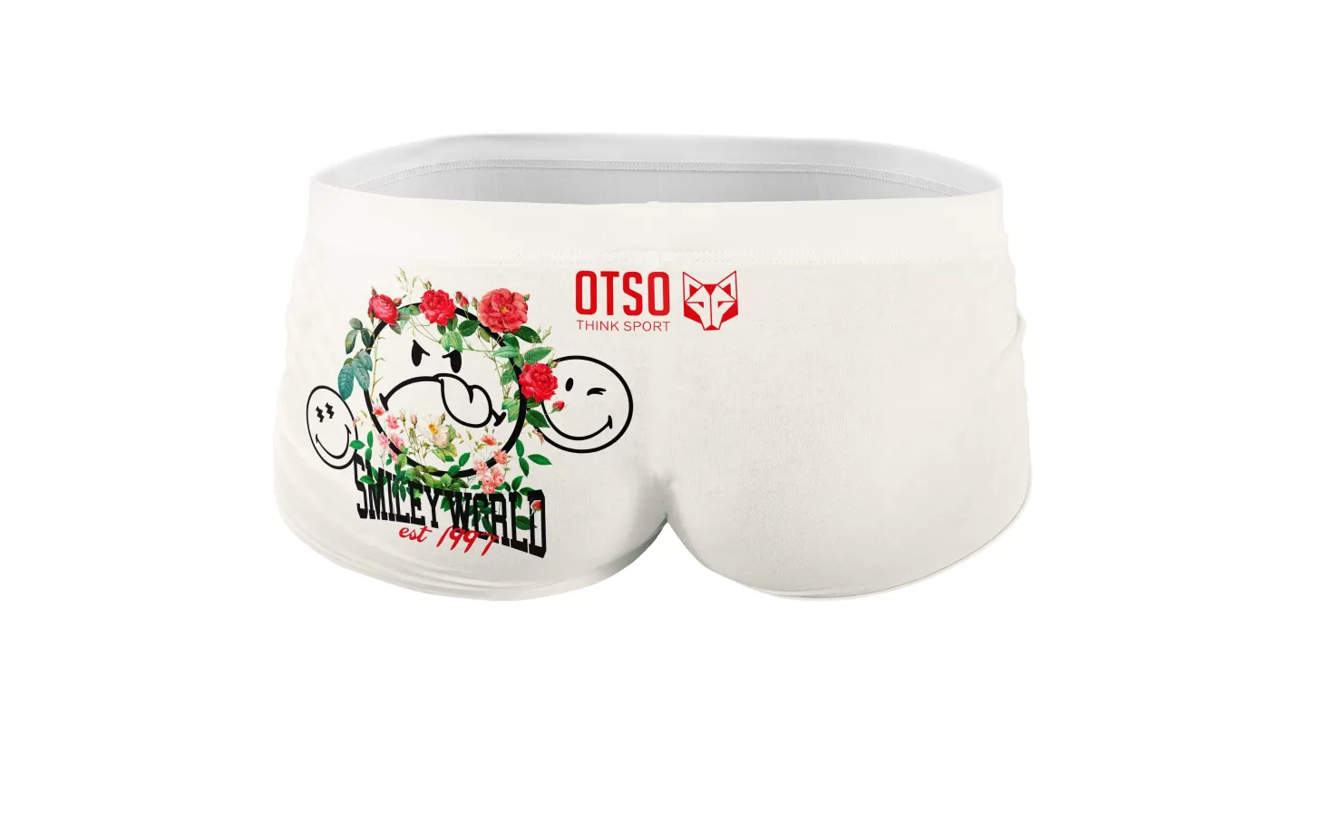 Shop Bañador trunk hombre - Smiley World Vintage Hombre Bañadores Trunk Hombre