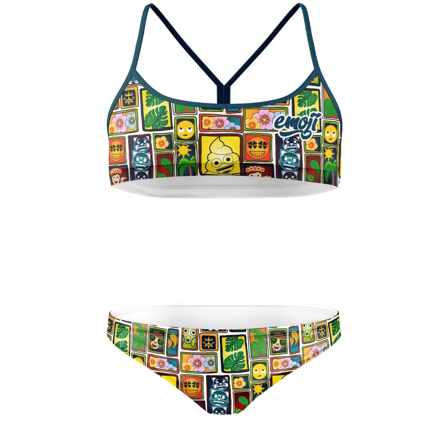New Bikini - Emoji Portrait Bikinis