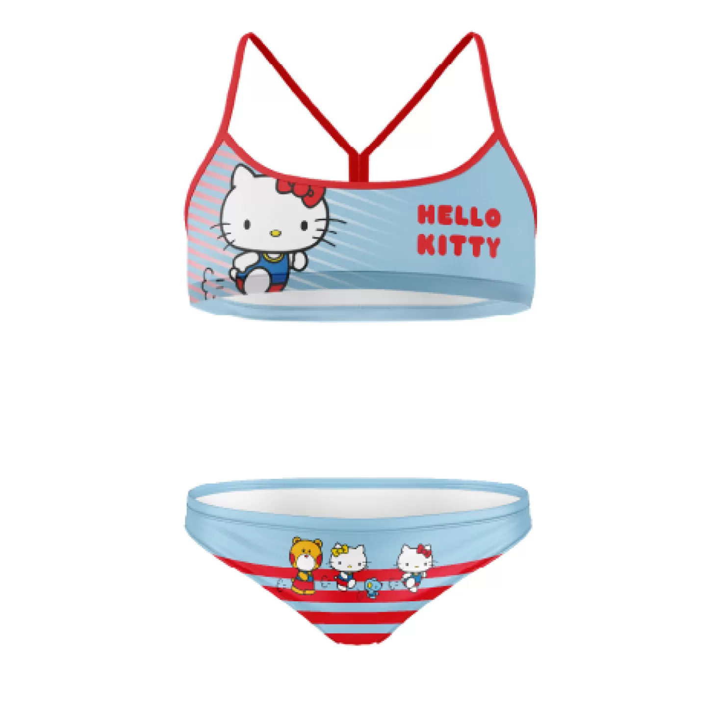 Best Bikini - Hello Kitty Stripes Bañadores Infantiles | Bikinis