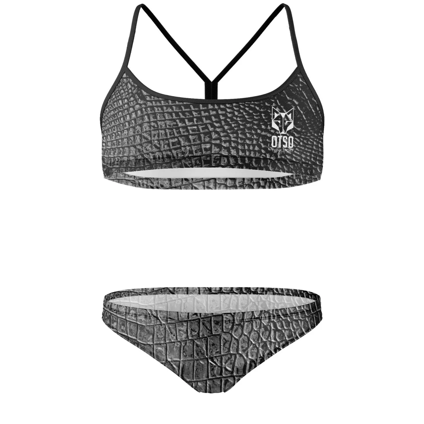 Online Bikini Mujer Black Snake - Bikinis