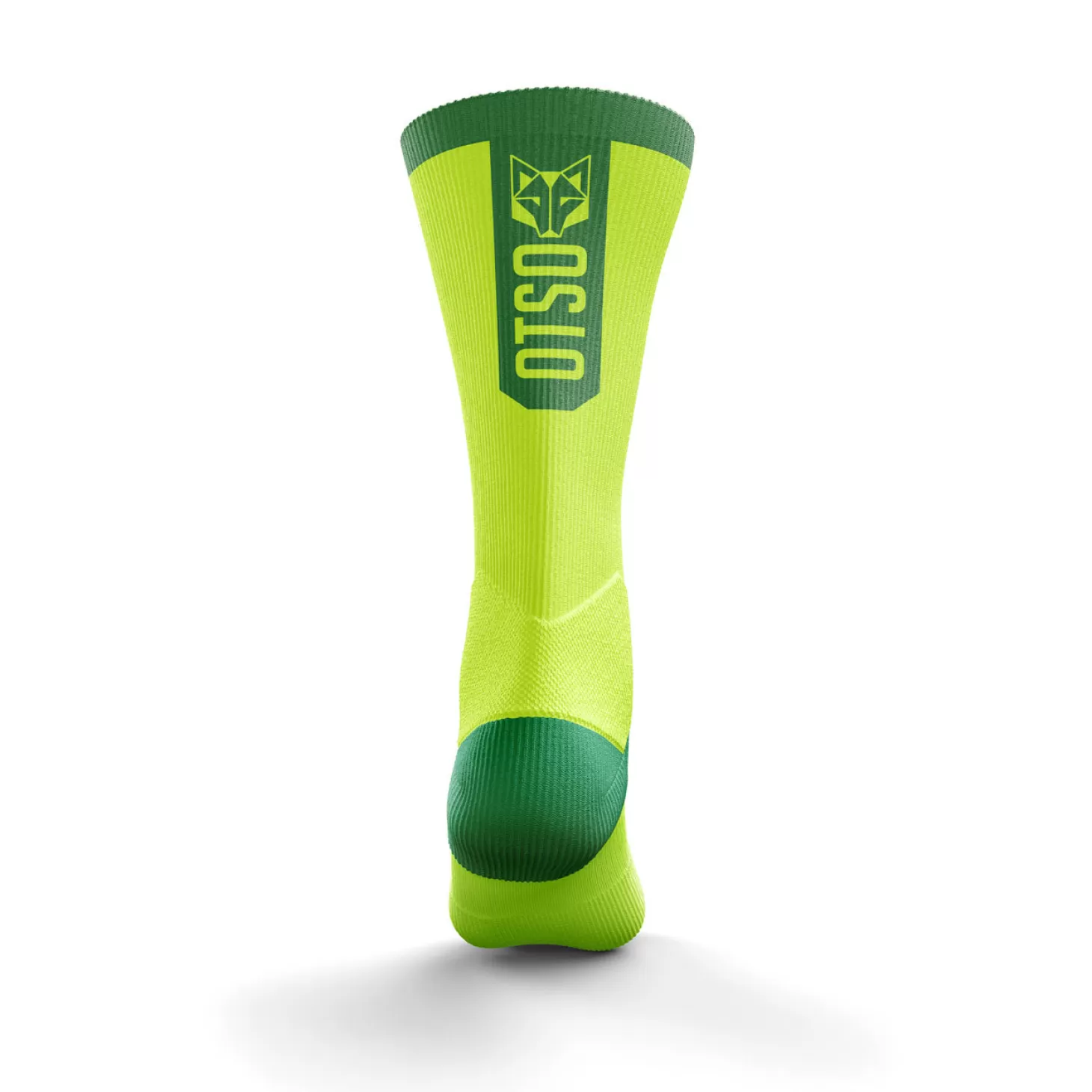 Store Calcetines de Ciclismo High Cut - Fluo Green Calcetines Altos De Ciclismo