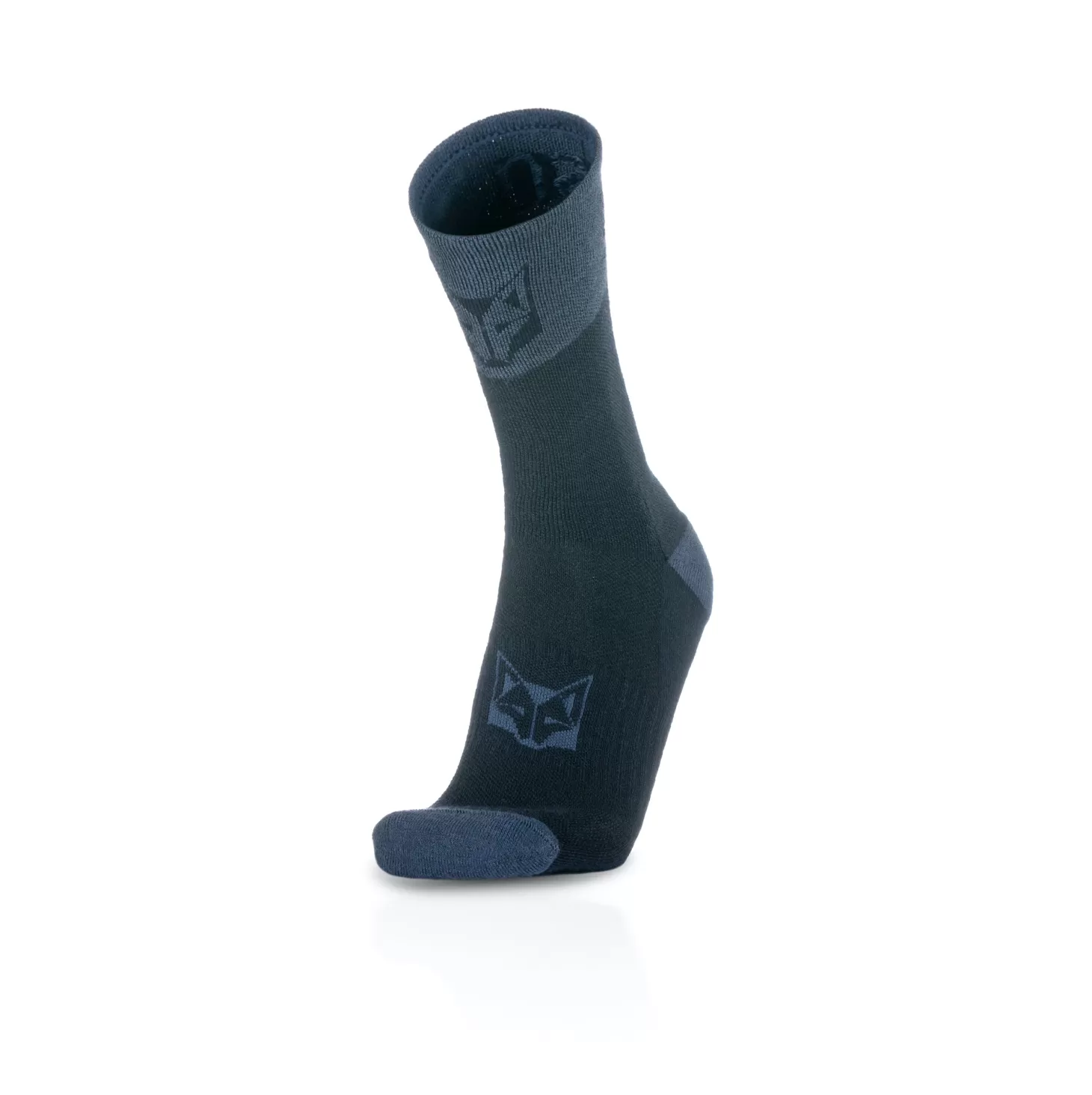 Fashion Calcetines de Lana Merina High Cut - Blue Storm Calcetines De Lana Merino