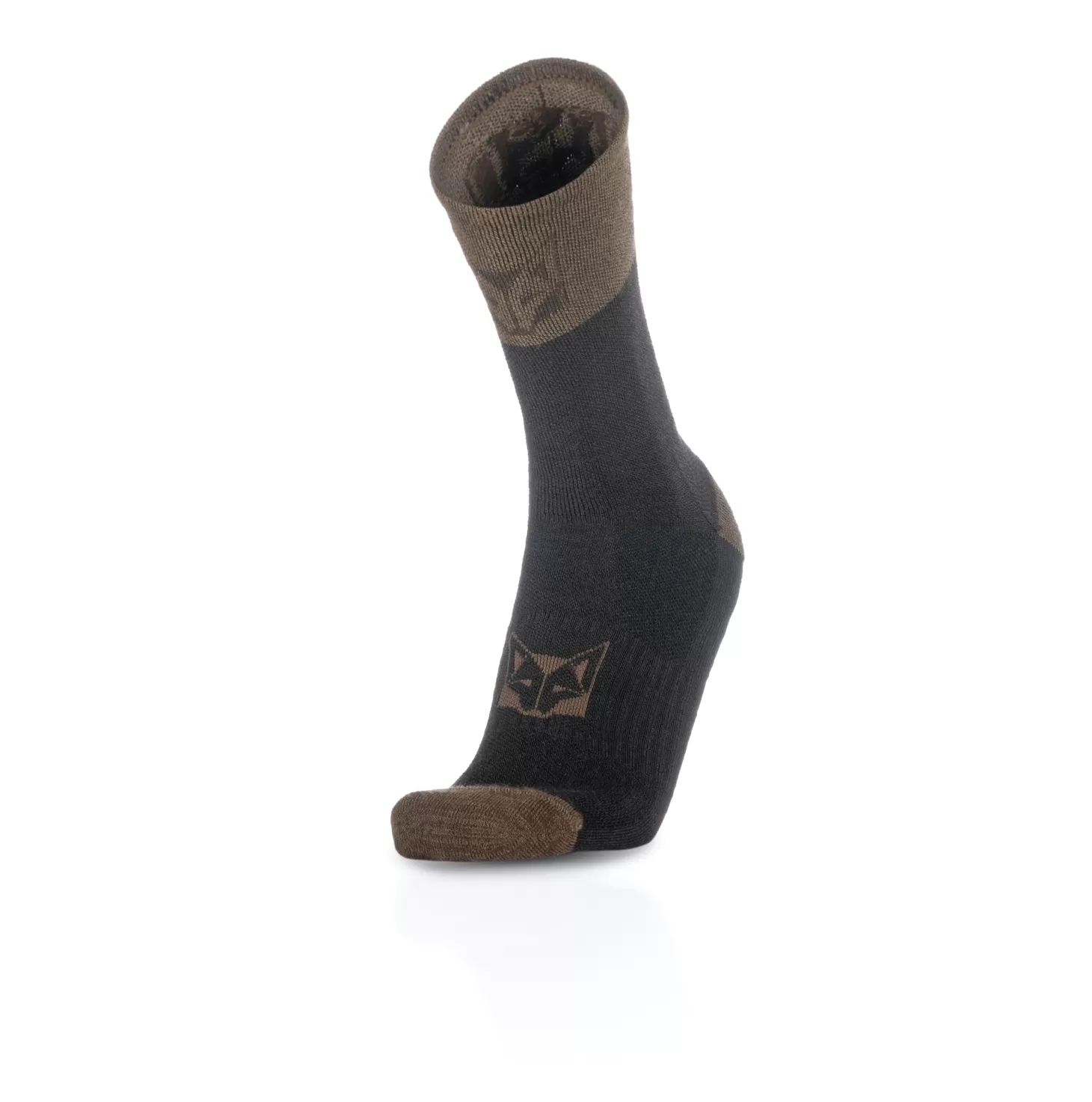 Cheap Calcetines de Lana Merina High Cut - Brown Trunk Calcetines De Lana Merino