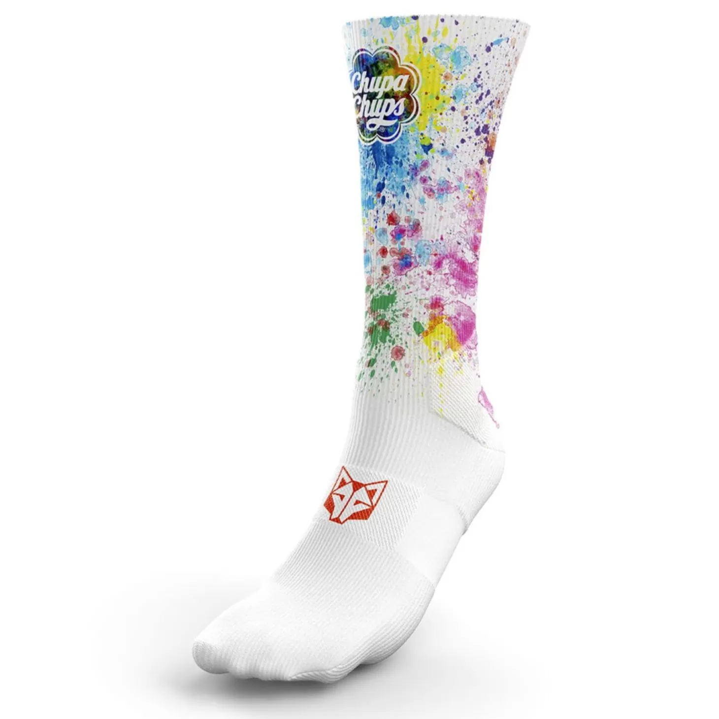 Online Calcetines Sublimados - Chupa Chups Paint Calcetienes Sublimados | Calcetines Altos Sublimados