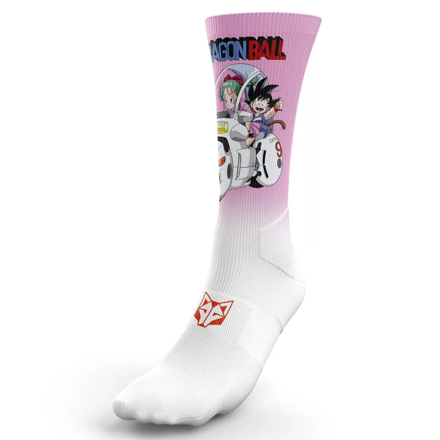 Hot Calcetines Sublimados - Dragon Ball Bulma Calcetienes Sublimados | Calcetines Altos Sublimados