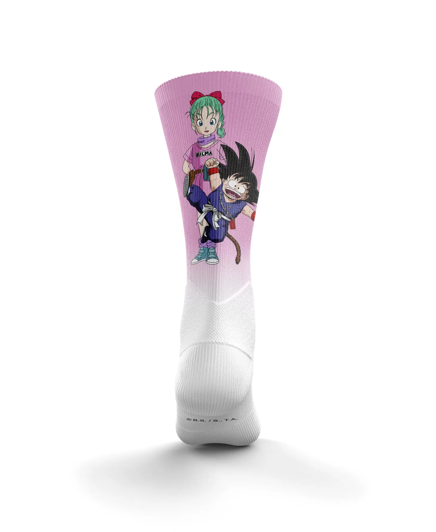 Hot Calcetines Sublimados - Dragon Ball Bulma Calcetienes Sublimados | Calcetines Altos Sublimados