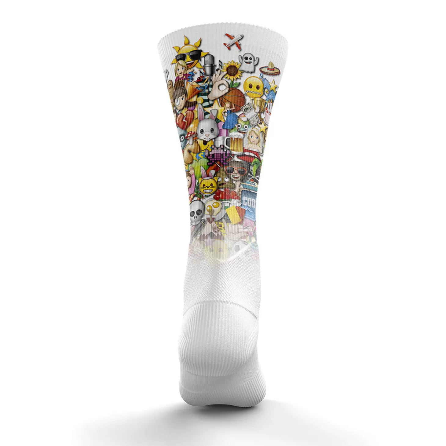Best Sale Calcetines Sublimados - Emoji Big Wave Calcetienes Sublimados | Calcetines Altos Sublimados