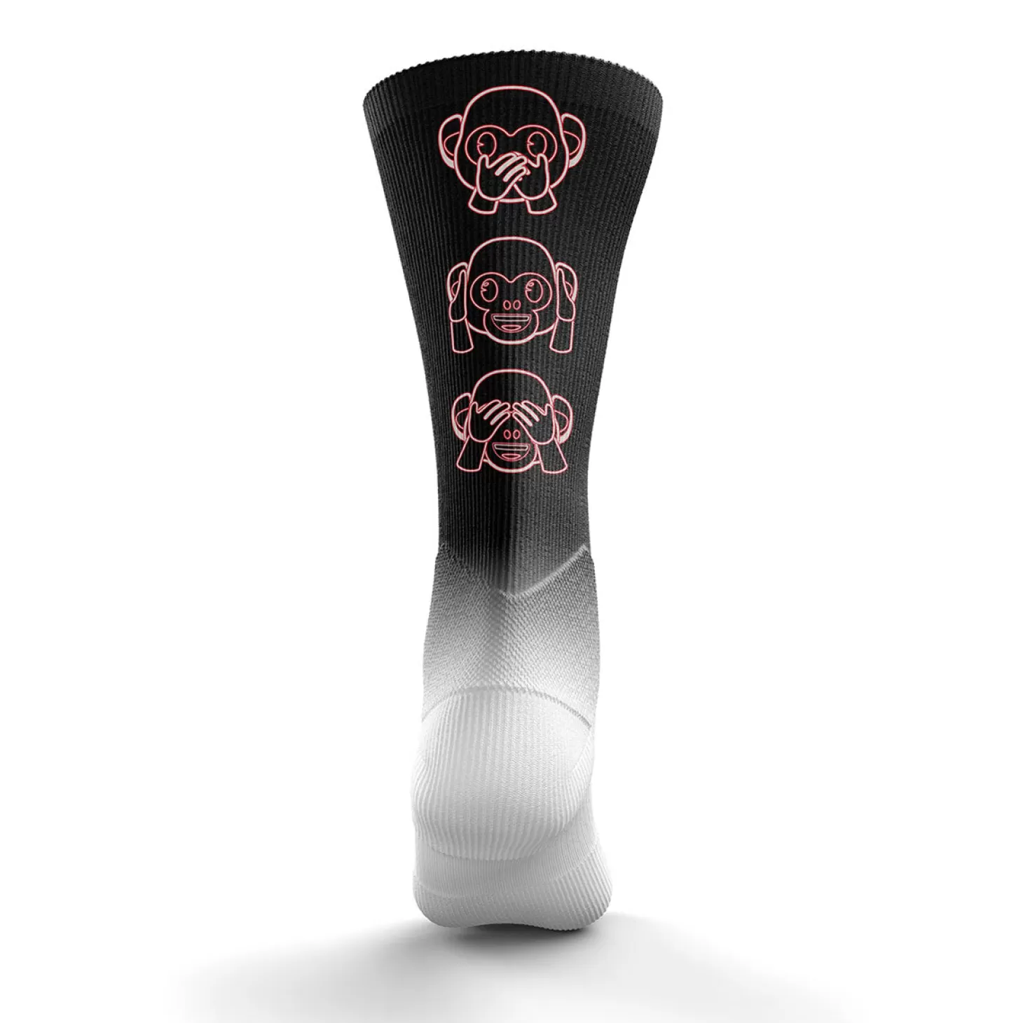 Store Calcetines Sublimados - Emoji Monkey Neon Calcetienes Sublimados | Calcetines Altos Sublimados