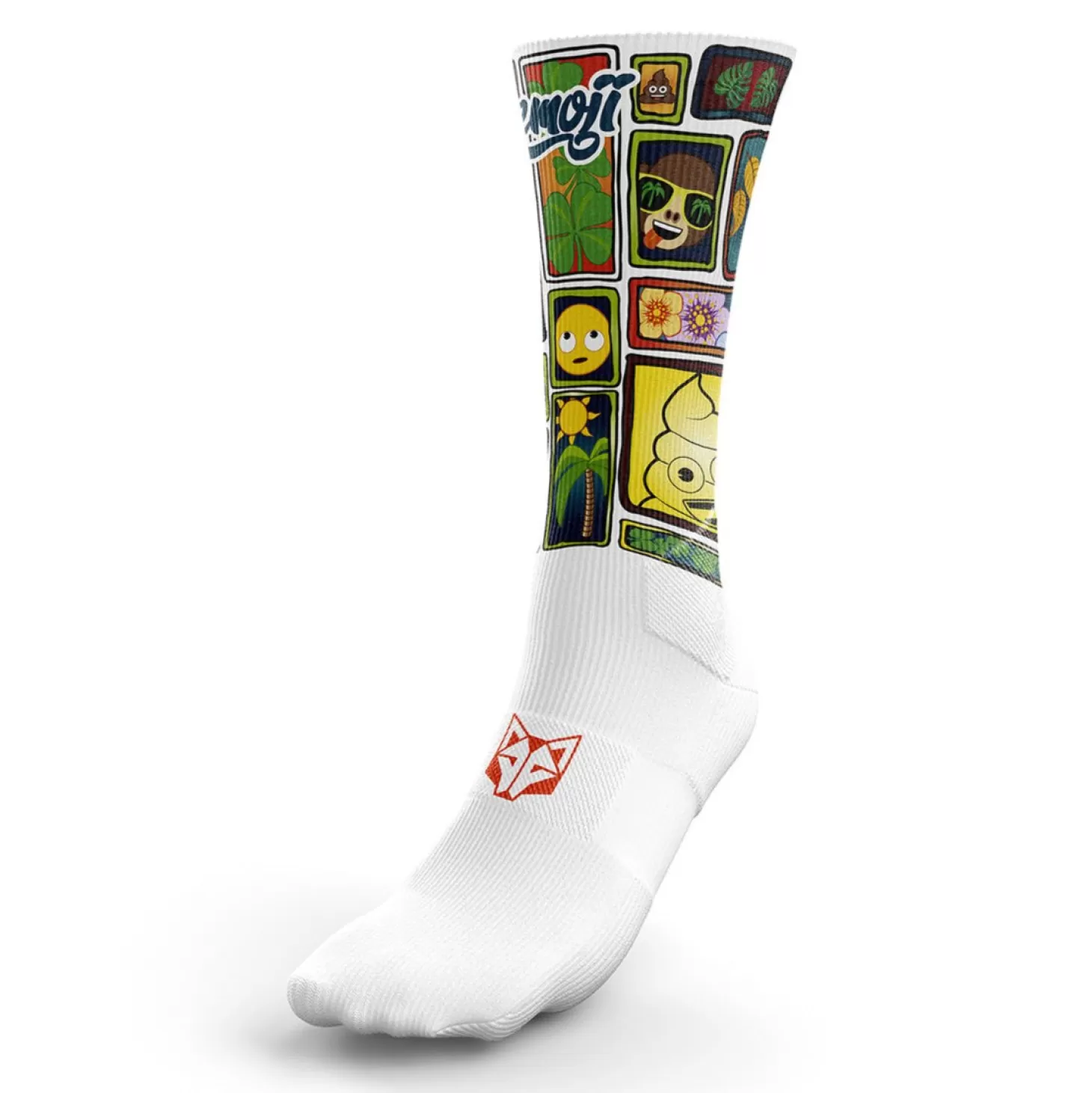 Discount Calcetines Sublimados - Emoji Portrait Calcetienes Sublimados | Calcetines Altos Sublimados
