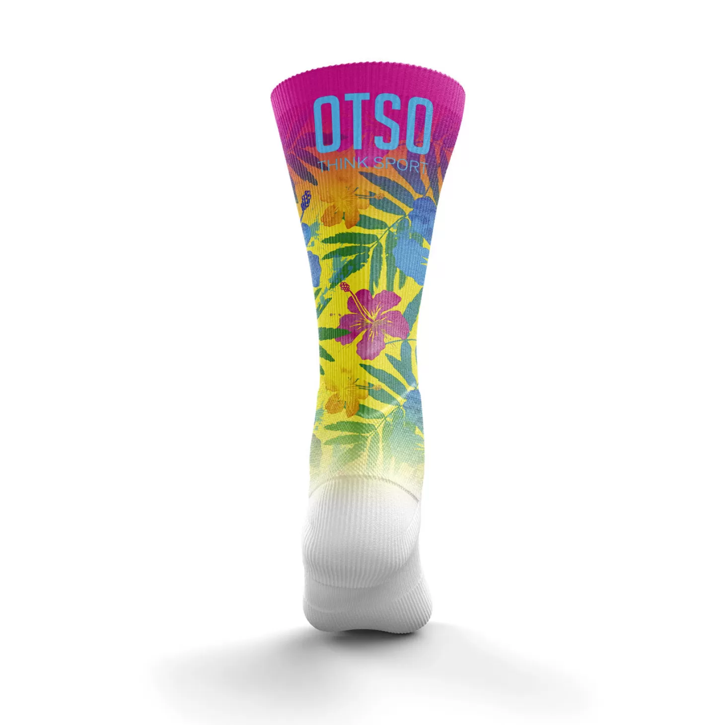 Cheap Calcetines Sublimados - Floral Pink Calcetienes Sublimados | Calcetines Altos Sublimados