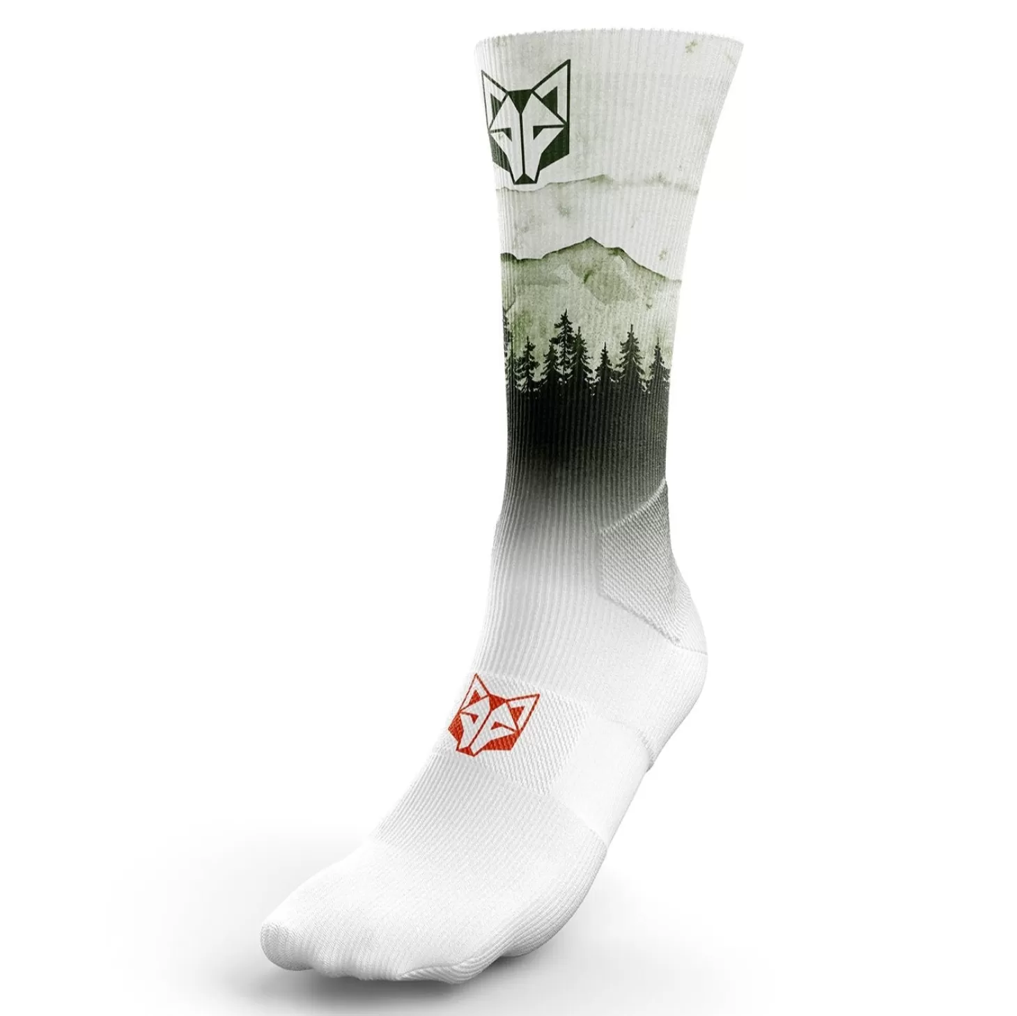 Cheap Calcetines Sublimados - Green Forest Calcetienes Sublimados | Calcetines Altos Sublimados