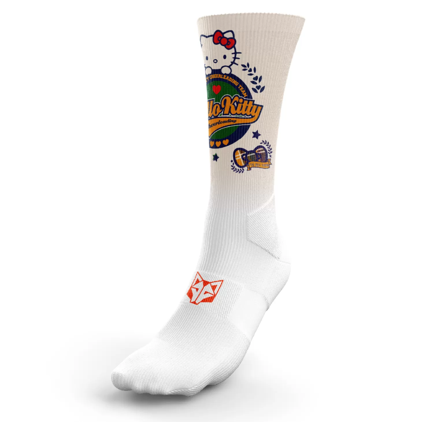 Best Calcetines Sublimados - Hello Kitty Cheerleading Calcetienes Sublimados | Calcetines Altos Sublimados