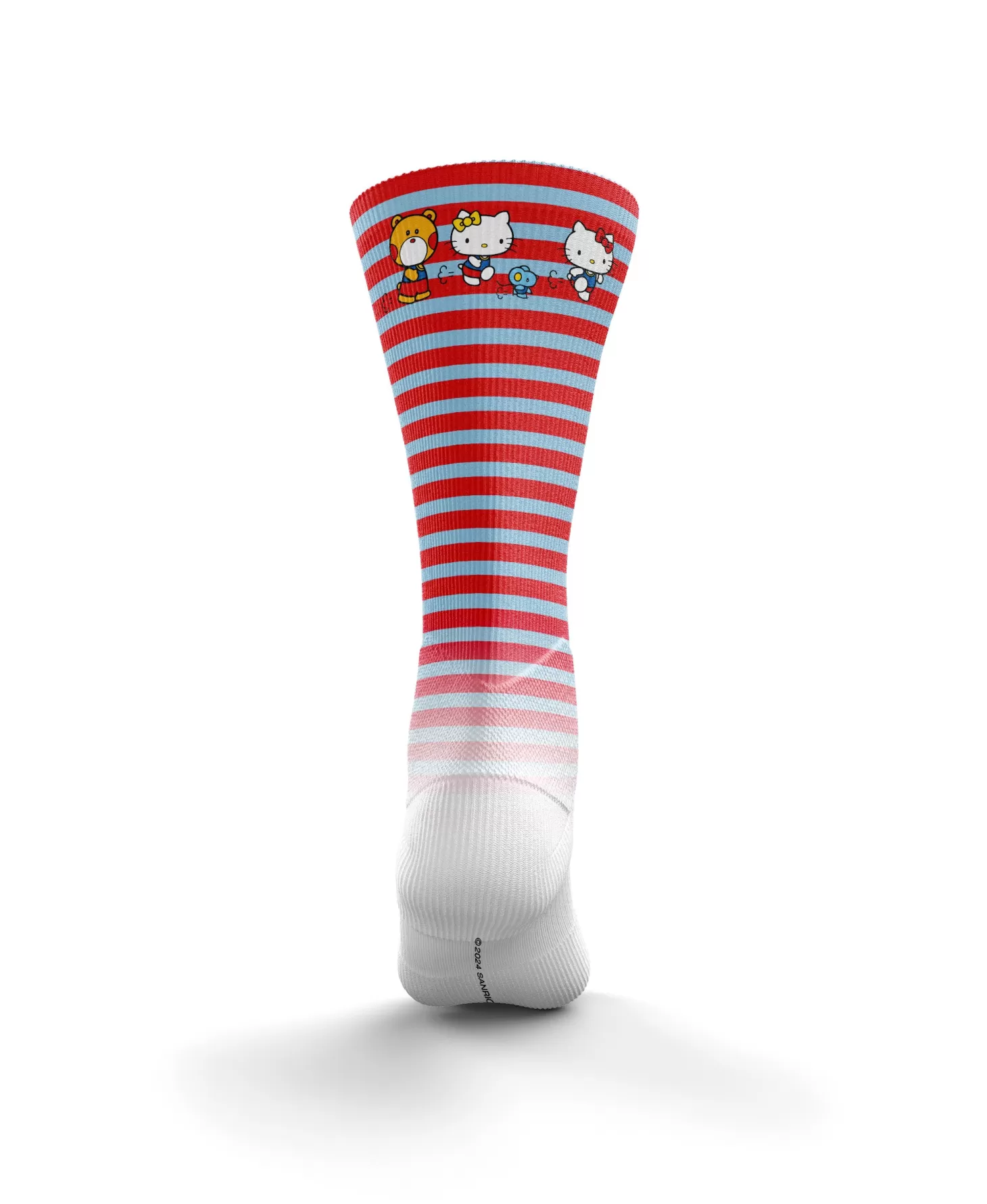 Cheap Calcetines Sublimados - Hello Kitty Stripes Calcetienes Sublimados | Calcetines Altos Sublimados