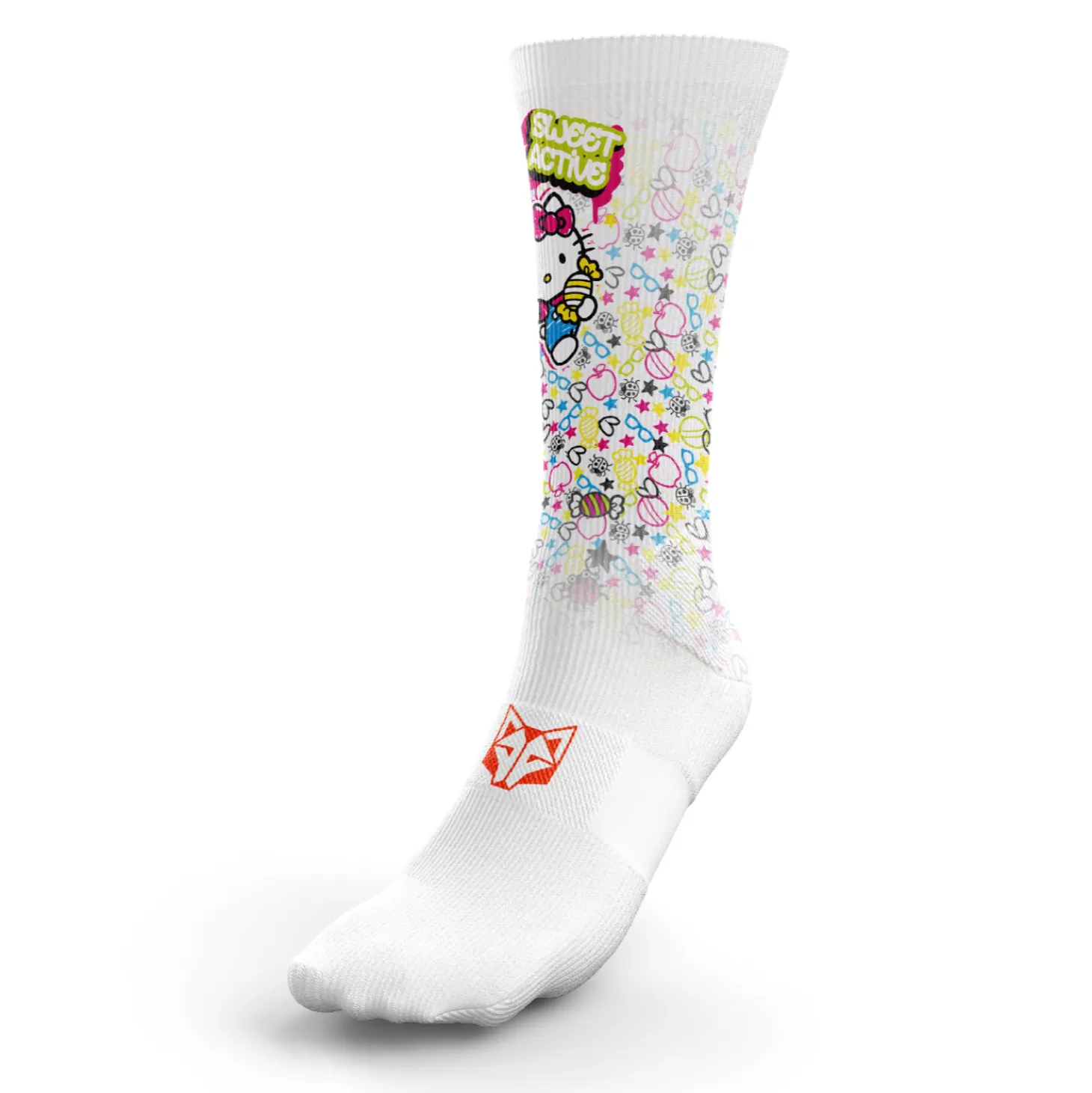 Outlet Calcetines Sublimados - Hello Kitty Sweet Calcetienes Sublimados | Calcetines Altos Sublimados
