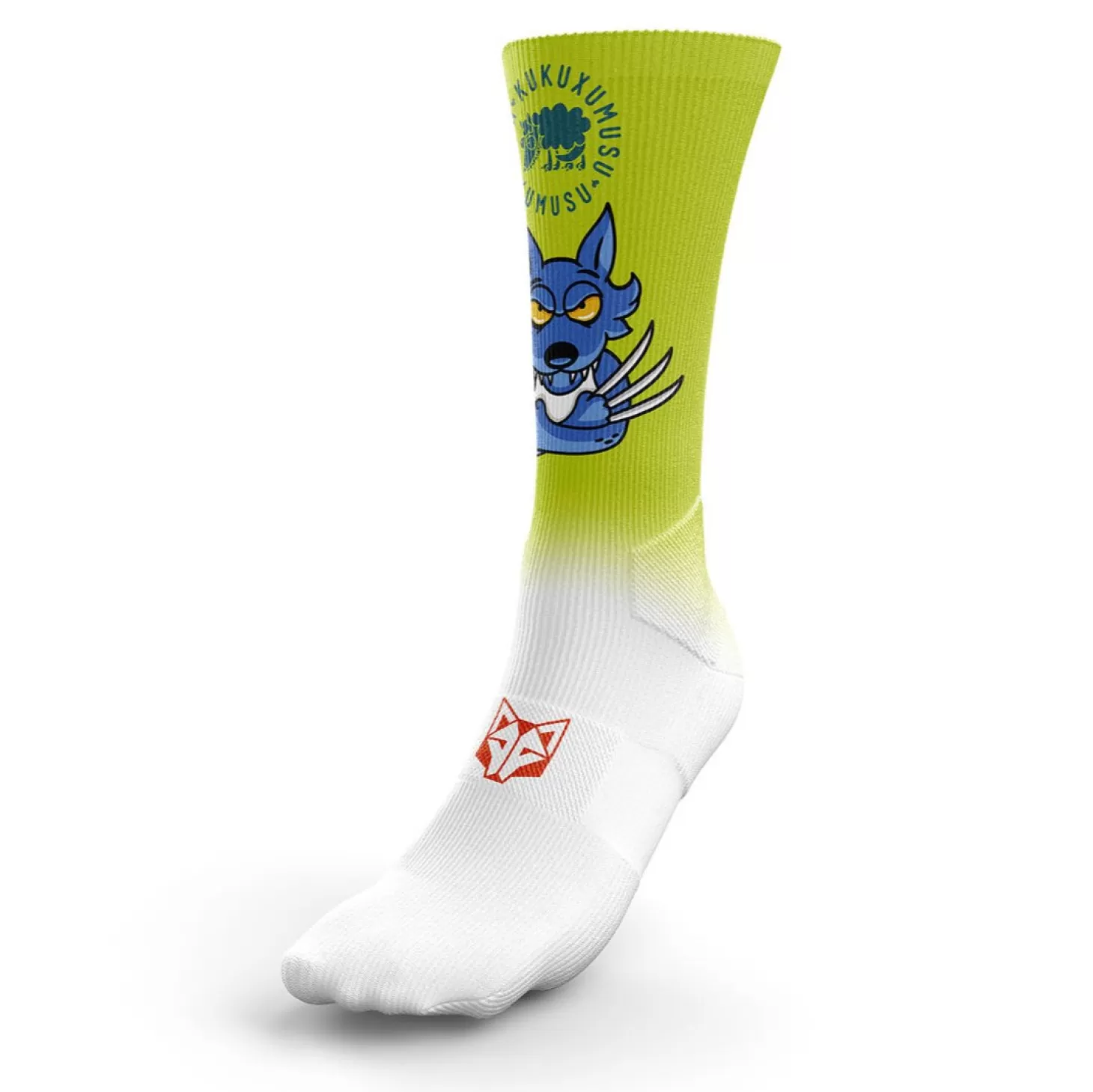 Cheap Calcetines Sublimados - Kukuxumusu Wolfezno Calcetienes Sublimados | Calcetines Altos Sublimados