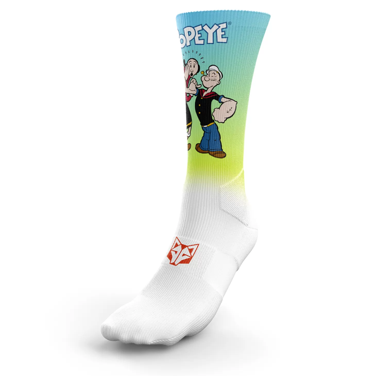Cheap Calcetines Sublimados - Popeye & Olive Calcetienes Sublimados | Calcetines Altos Sublimados