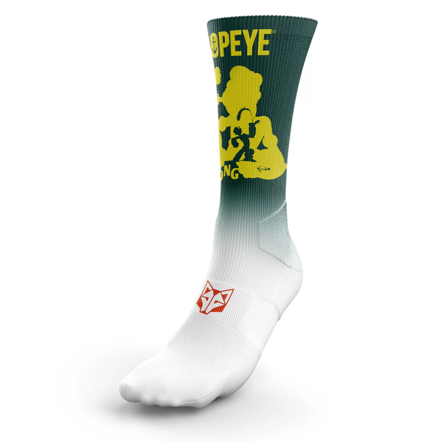 Fashion Calcetines Sublimados - Popeye Strong Calcetienes Sublimados | Calcetines Altos Sublimados