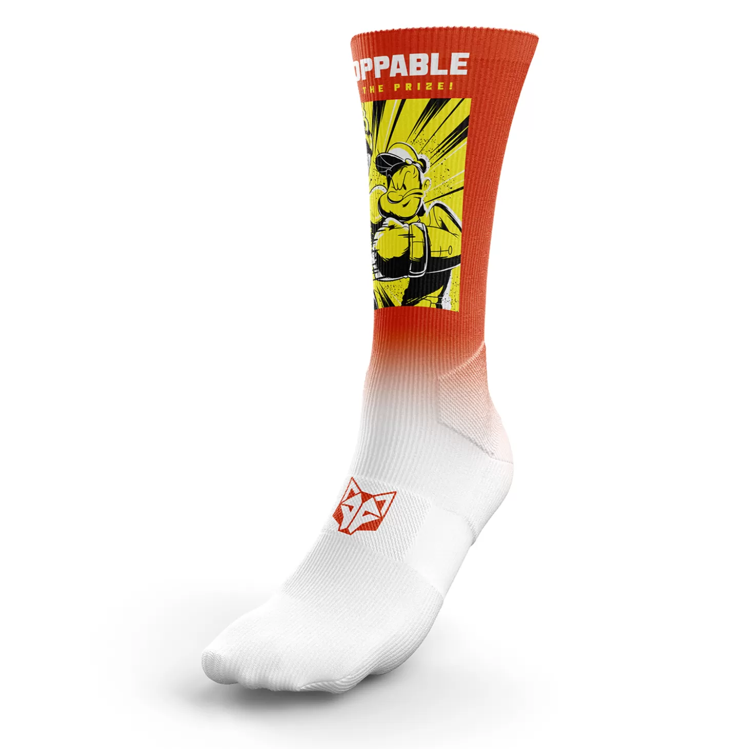 Outlet Calcetines Sublimados - Popeye Unstoppable Calcetienes Sublimados | Calcetines Altos Sublimados