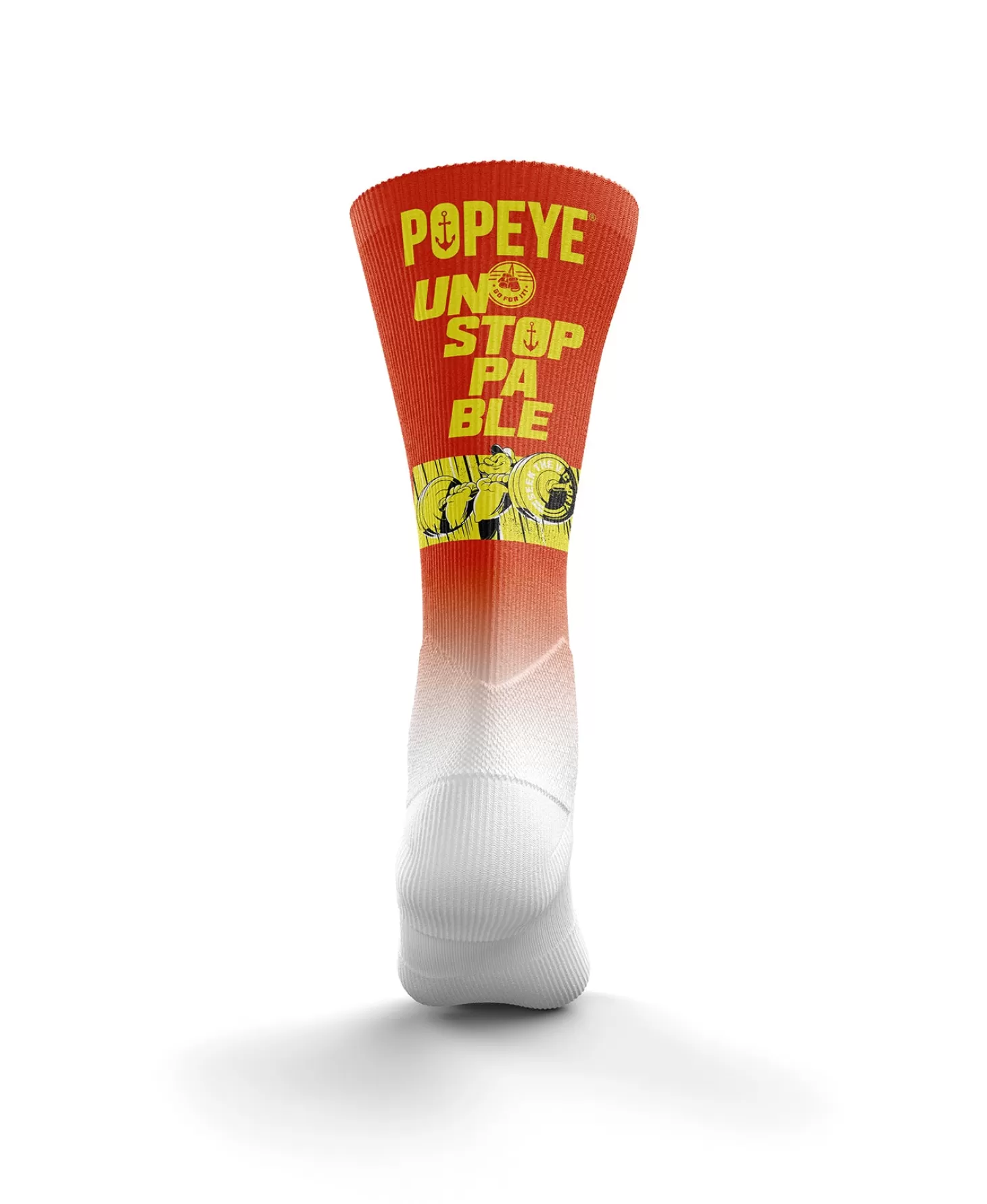 Outlet Calcetines Sublimados - Popeye Unstoppable Calcetienes Sublimados | Calcetines Altos Sublimados