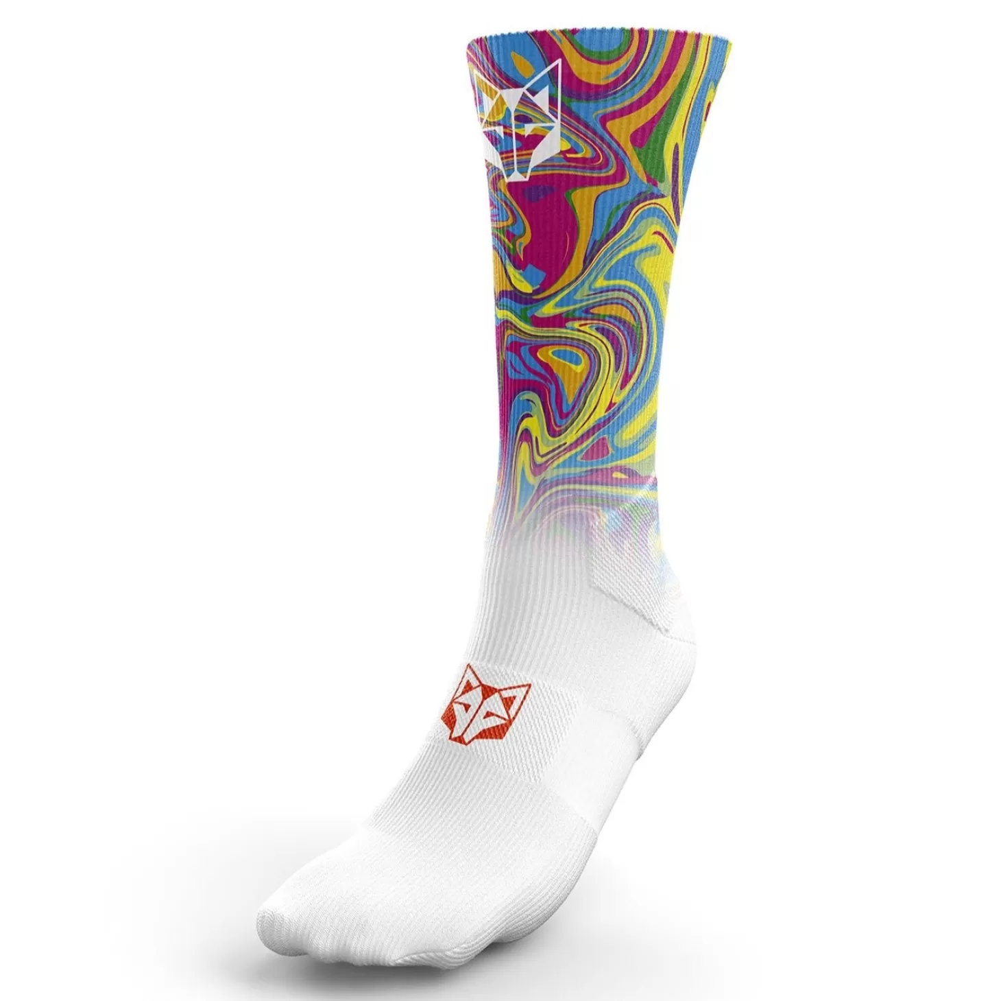 Flash Sale Calcetines Sublimados - Psychedelic Calcetienes Sublimados | Calcetines Altos Sublimados