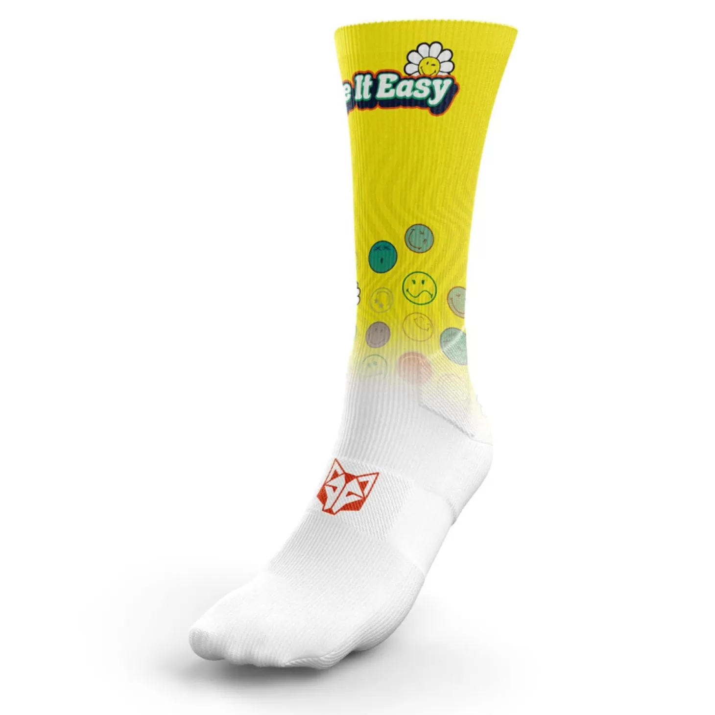 Clearance Calcetines Sublimados - SmileyWorld Easy (Outlet) Calcetienes Sublimados | Calcetines Altos Sublimados