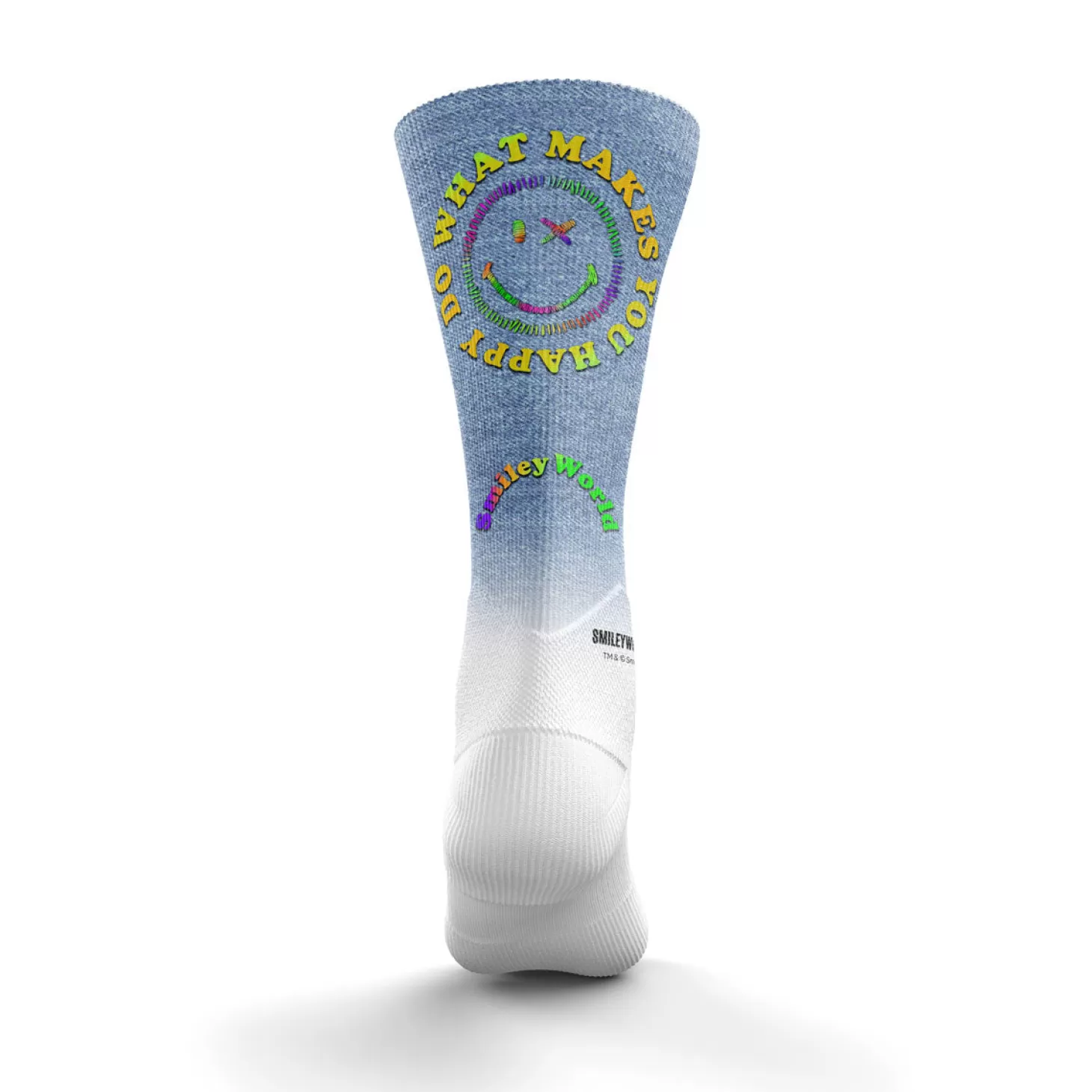 Best Calcetines Sublimados - SmileyWorld Happy (Outlet) Calcetienes Sublimados | Calcetines Altos Sublimados