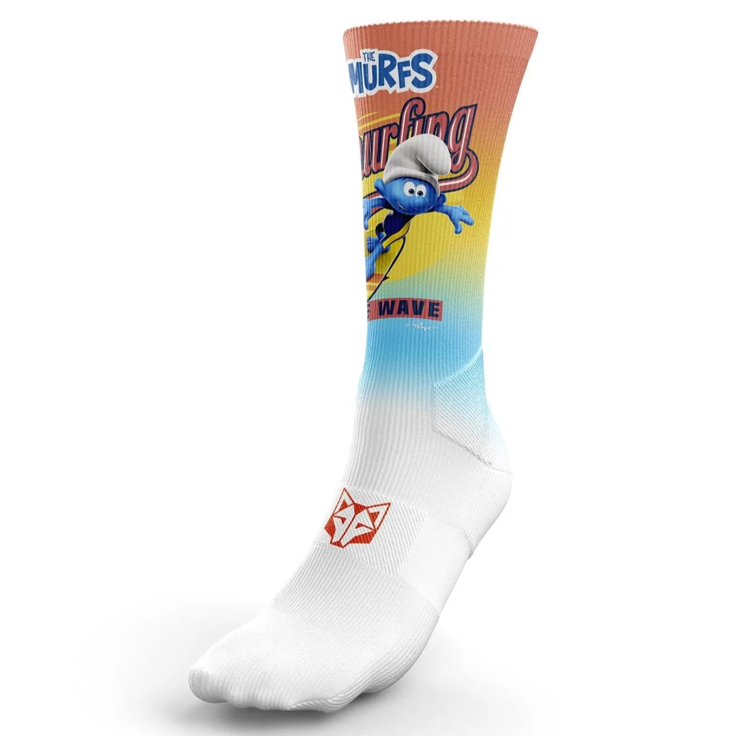 Discount Calcetines Sublimados - Smurfs Smurfing Calcetienes Sublimados | Calcetines Altos Sublimados