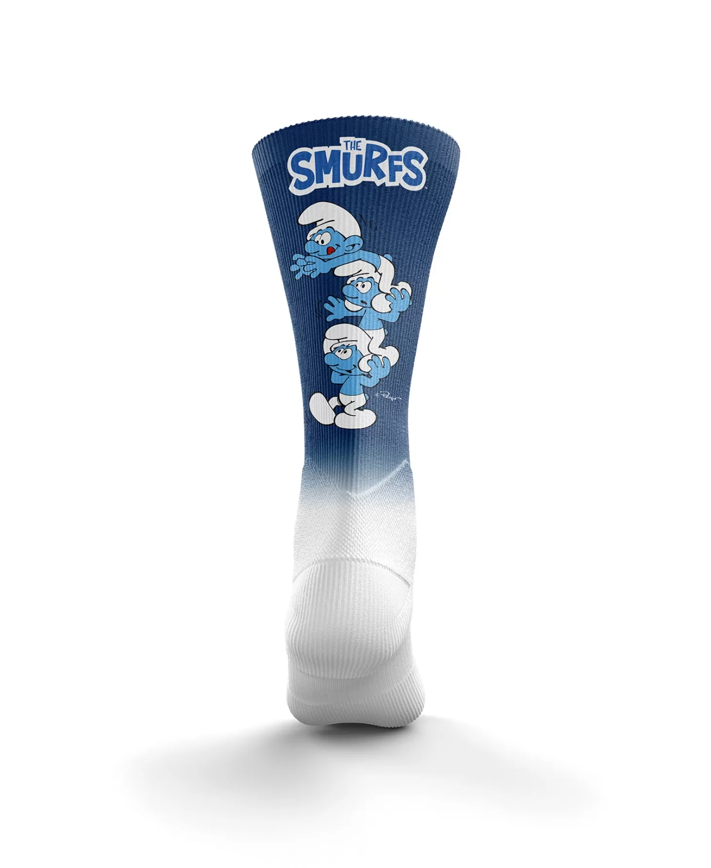 Best Calcetines Sublimados - Smurfs Tower Calcetienes Sublimados | Calcetines Altos Sublimados