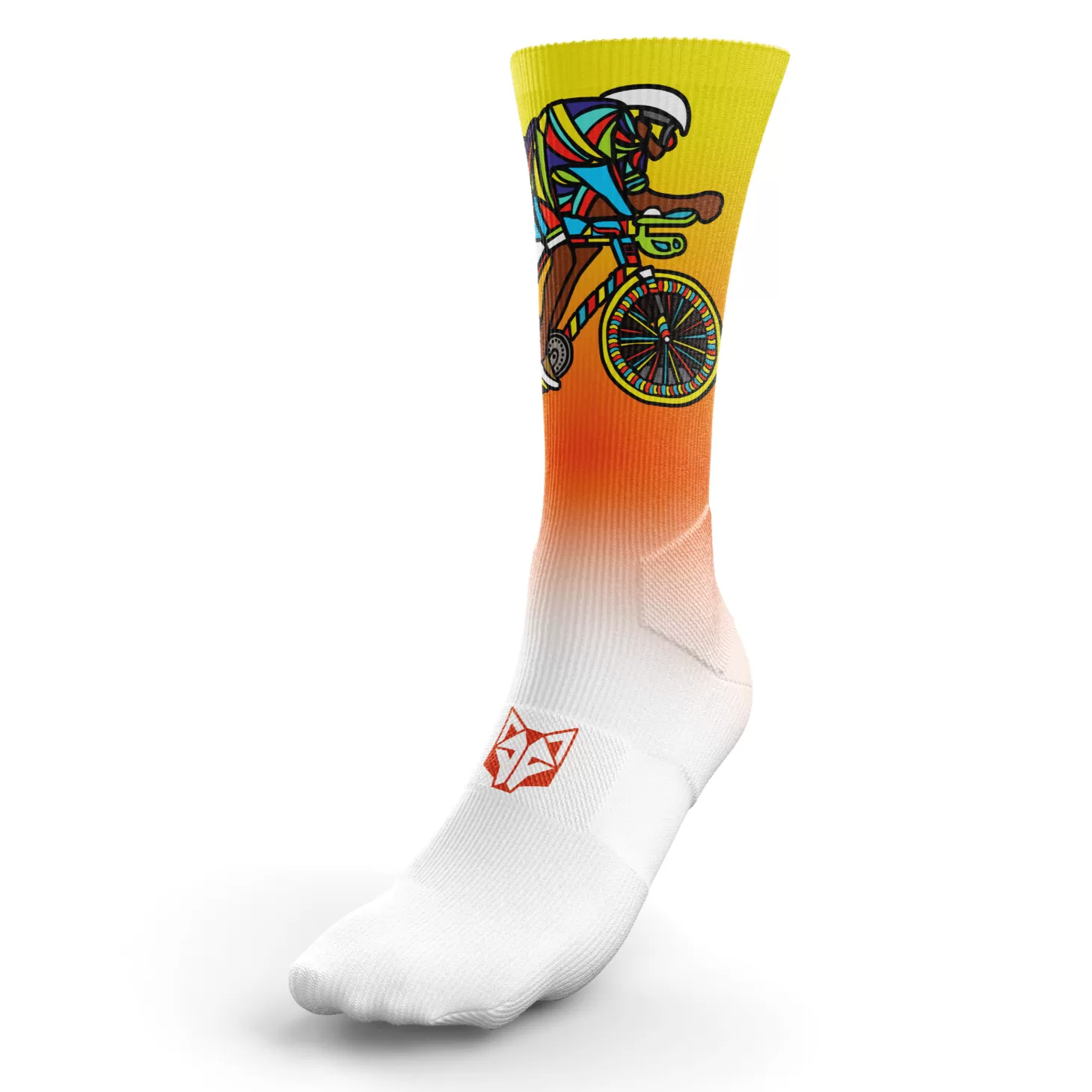 Best Calcetines Sublimados - Time to tri Man Bike Calcetienes Sublimados | Calcetines Altos Sublimados