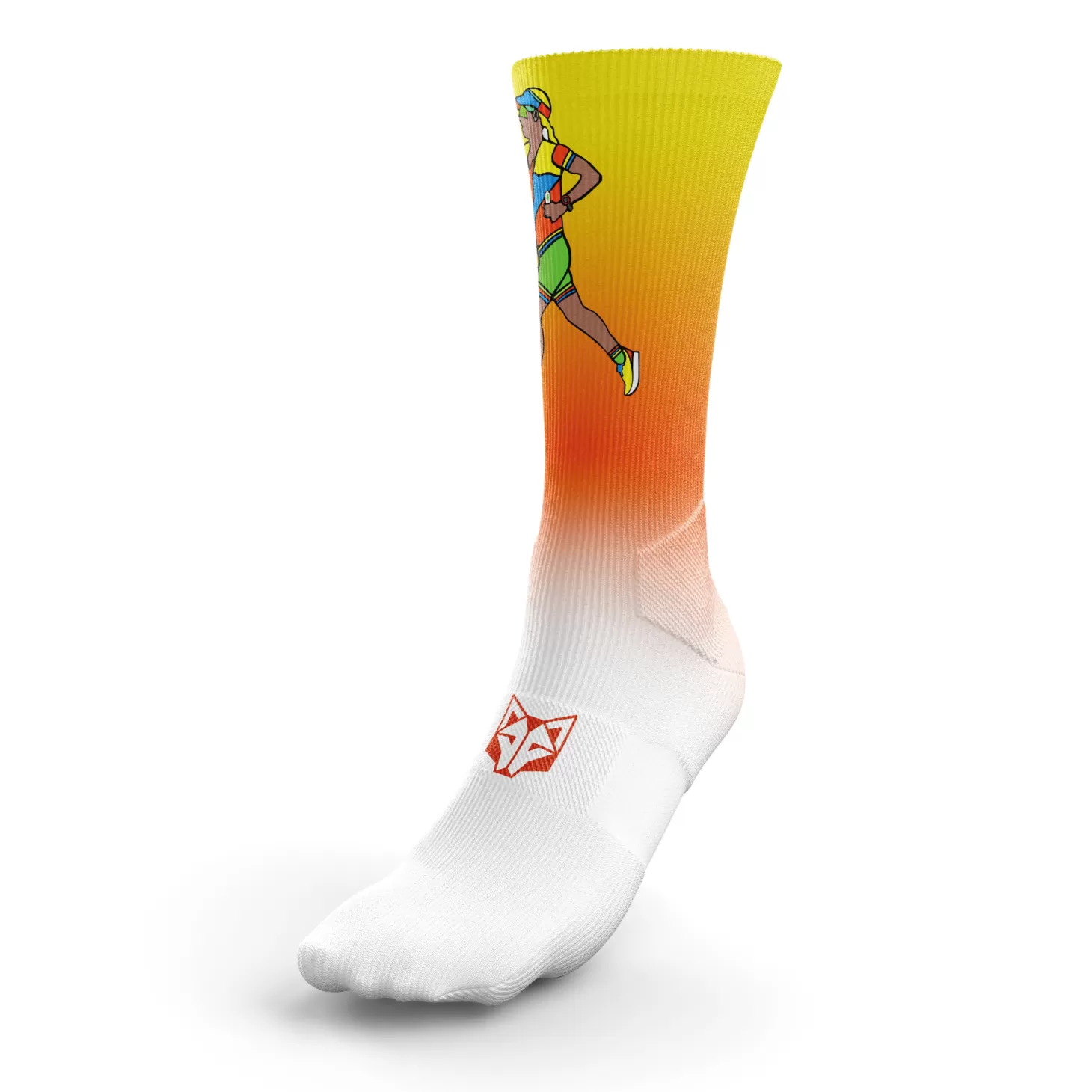 Cheap Calcetines Sublimados - Time to tri Woman Run Calcetienes Sublimados | Calcetines Altos Sublimados