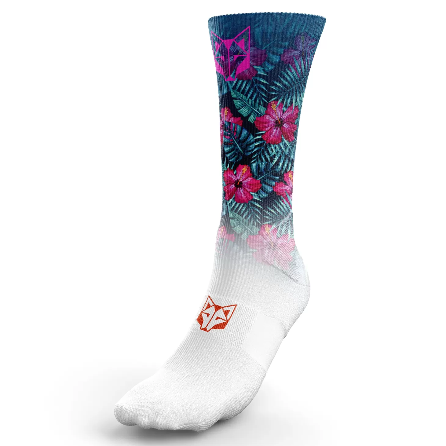 Best Sale Calcetines Sublimados - Tropical Dark Calcetienes Sublimados | Calcetines Altos Sublimados