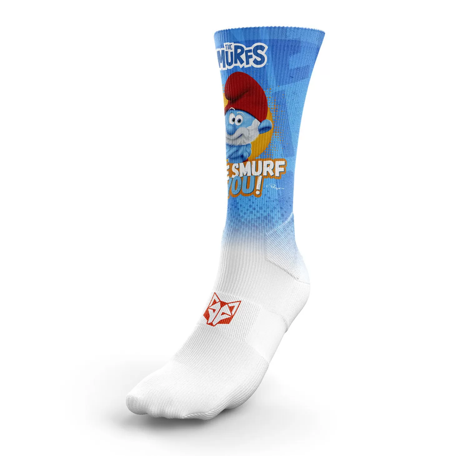 Clearance Calcetines Sublimados - We Smurf You! Calcetienes Sublimados | Calcetines Altos Sublimados