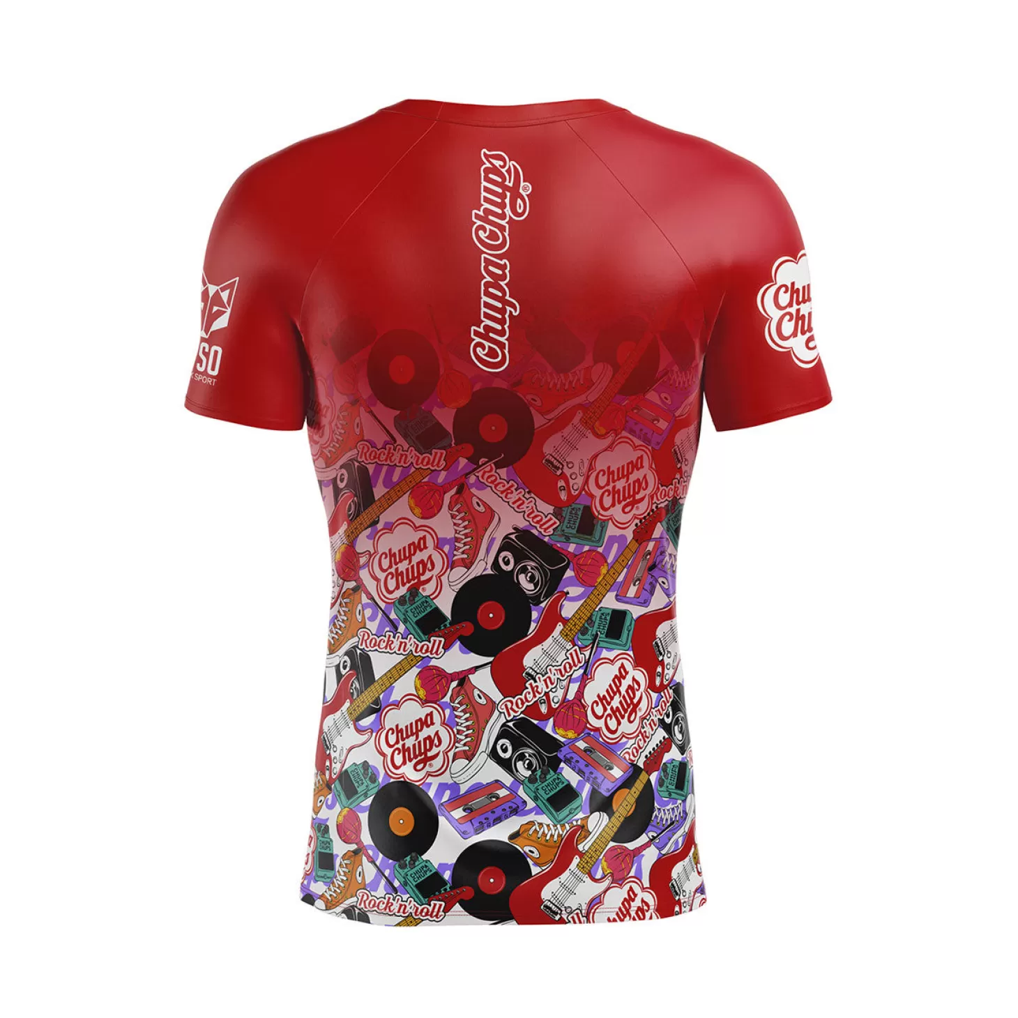 Best Sale Camiseta manga corta hombre - Chupa Chups Rock'n'Roll Hombre Camisetas Manga Corta Hombre