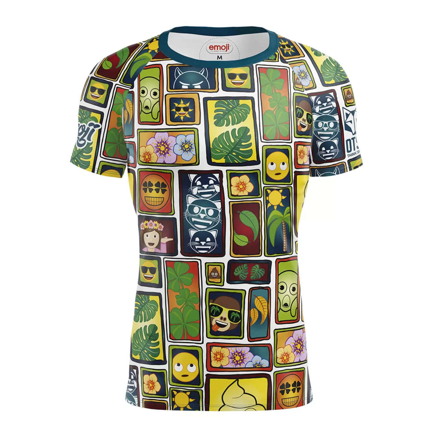 Best Sale Camiseta manga corta hombre - Emoji Portrait Hombre Camisetas Manga Corta Hombre