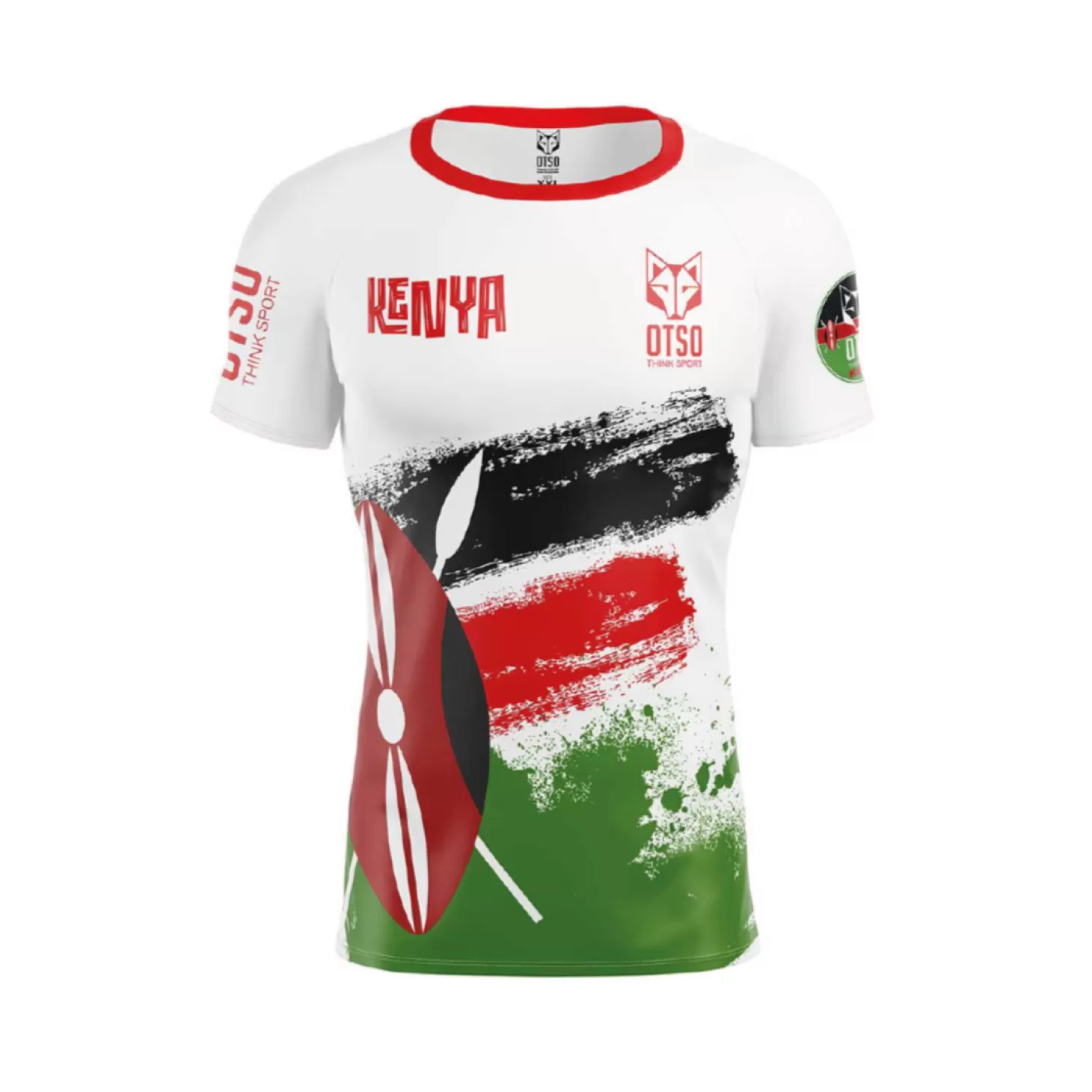 Store Camiseta manga corta hombre - Kimbia Kenya Hombre Camisetas Manga Corta Hombre