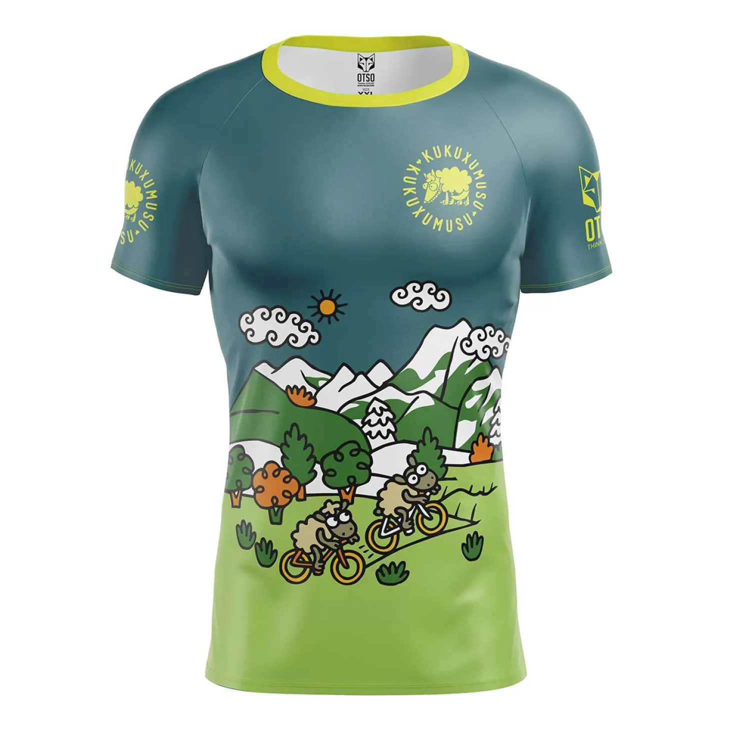 Best Camiseta manga corta hombre - Kukuxumusu Bike Hombre Camisetas Manga Corta Hombre