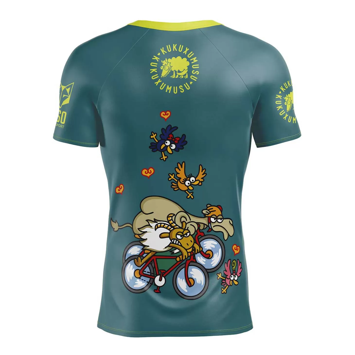 Best Camiseta manga corta hombre - Kukuxumusu Bike Hombre Camisetas Manga Corta Hombre