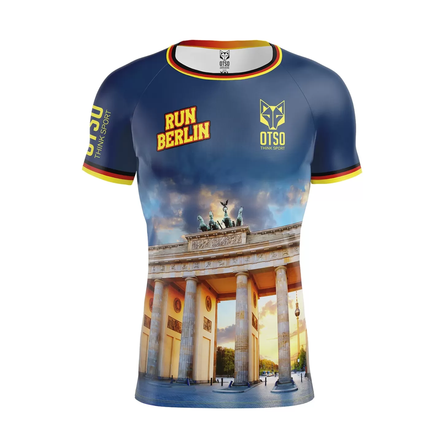 Flash Sale Camiseta manga corta hombre - Run Berlin 2024 (Outlet) Hombre Camisetas Manga Corta Hombre
