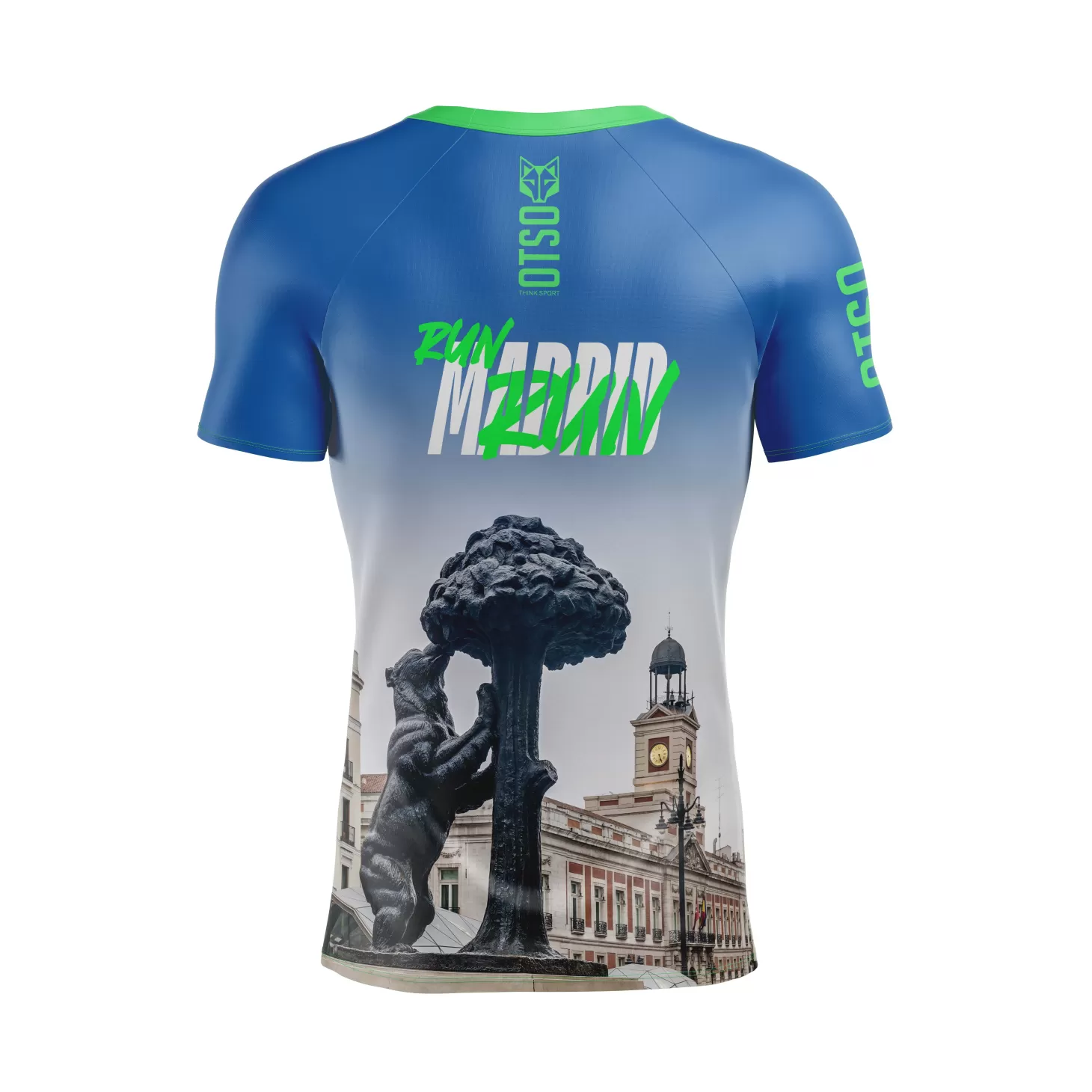 Hot Camiseta manga corta hombre - Run Madrid (Outlet) Hombre Camisetas Manga Corta Hombre