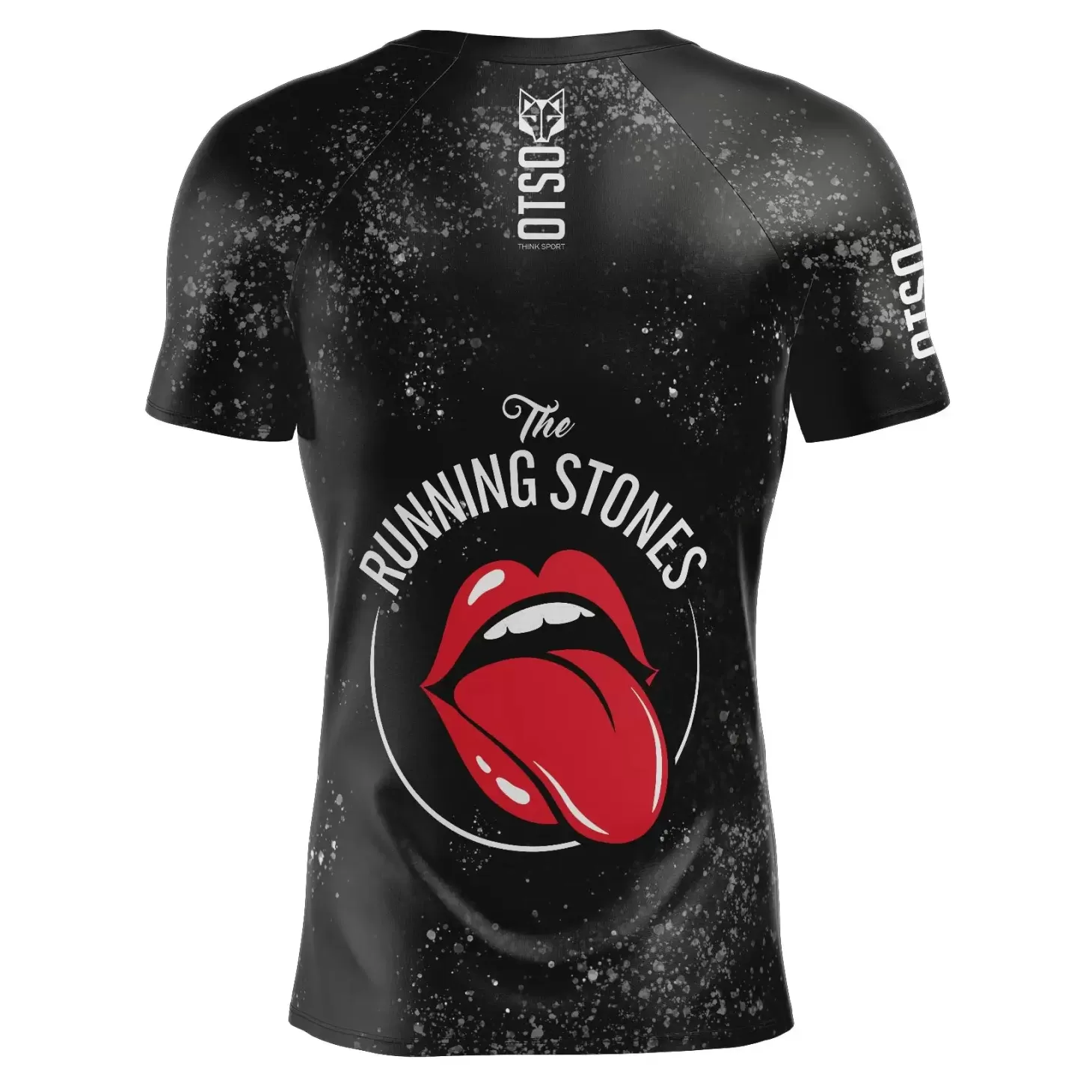 Hot Camiseta manga corta hombre - Running Stones Hombre Camisetas Manga Corta Hombre