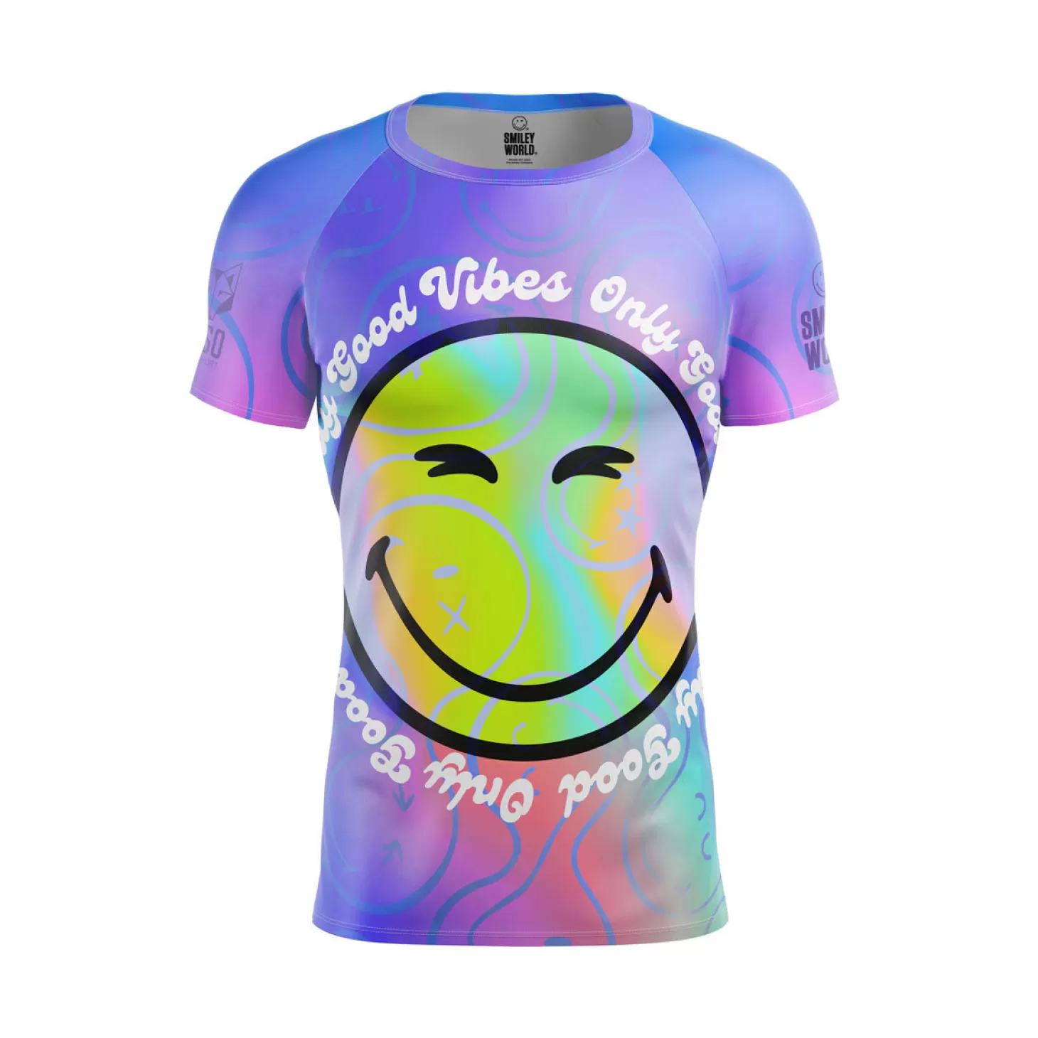 Best Sale Camiseta manga corta hombre - SmileyWorld Vibes Hombre Camisetas Manga Corta Hombre