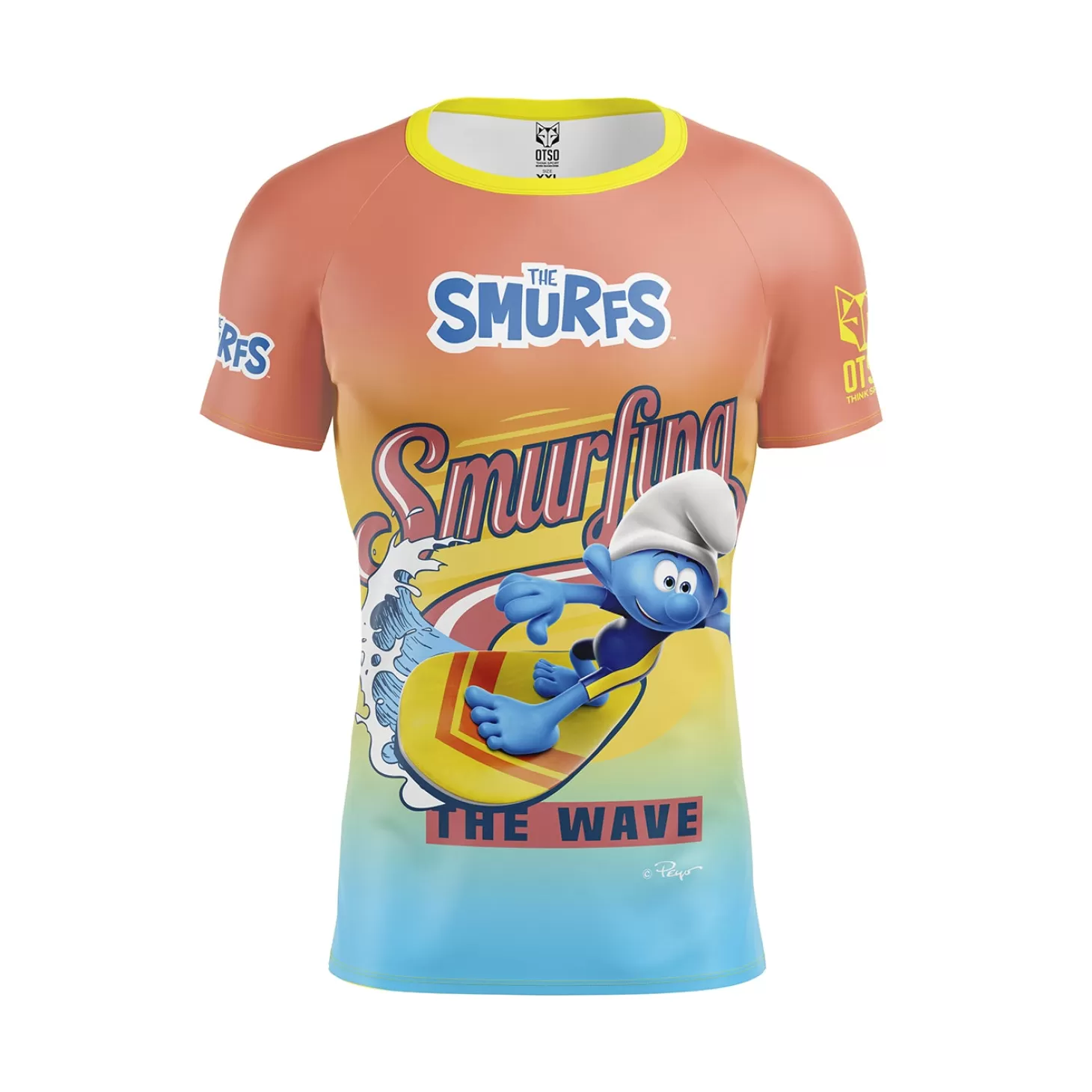 Fashion Camiseta manga corta hombre - Smurf Smurfing Hombre Camisetas Manga Corta Hombre